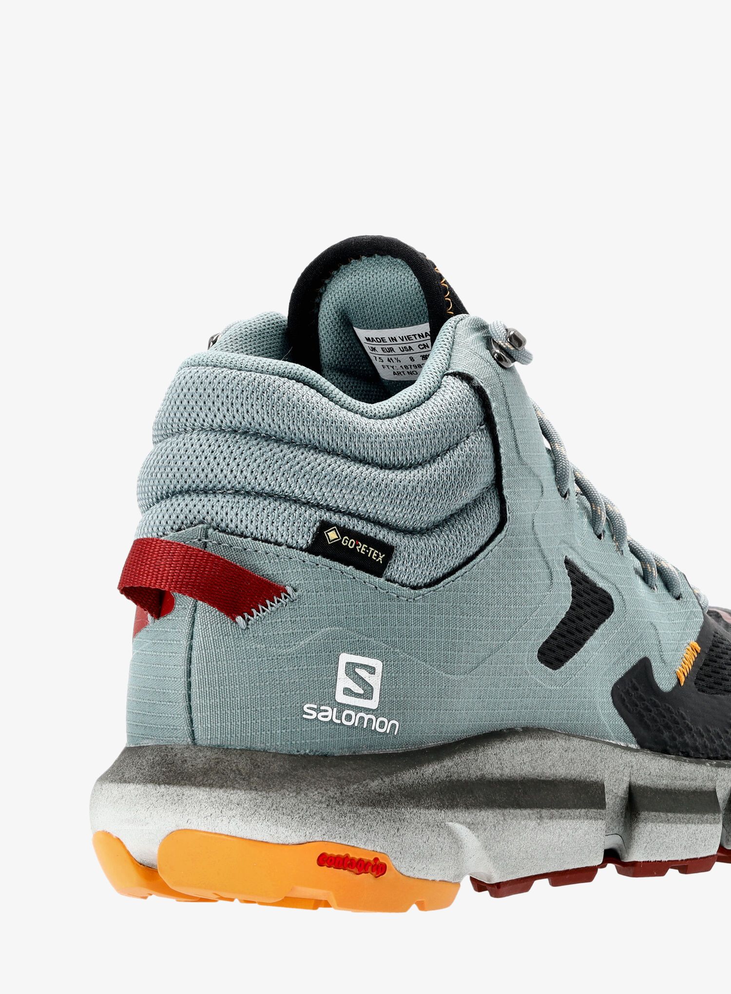 Muške planinarske cipele Salomon Predict Hike MID GTX - black/trooper/blazing orange