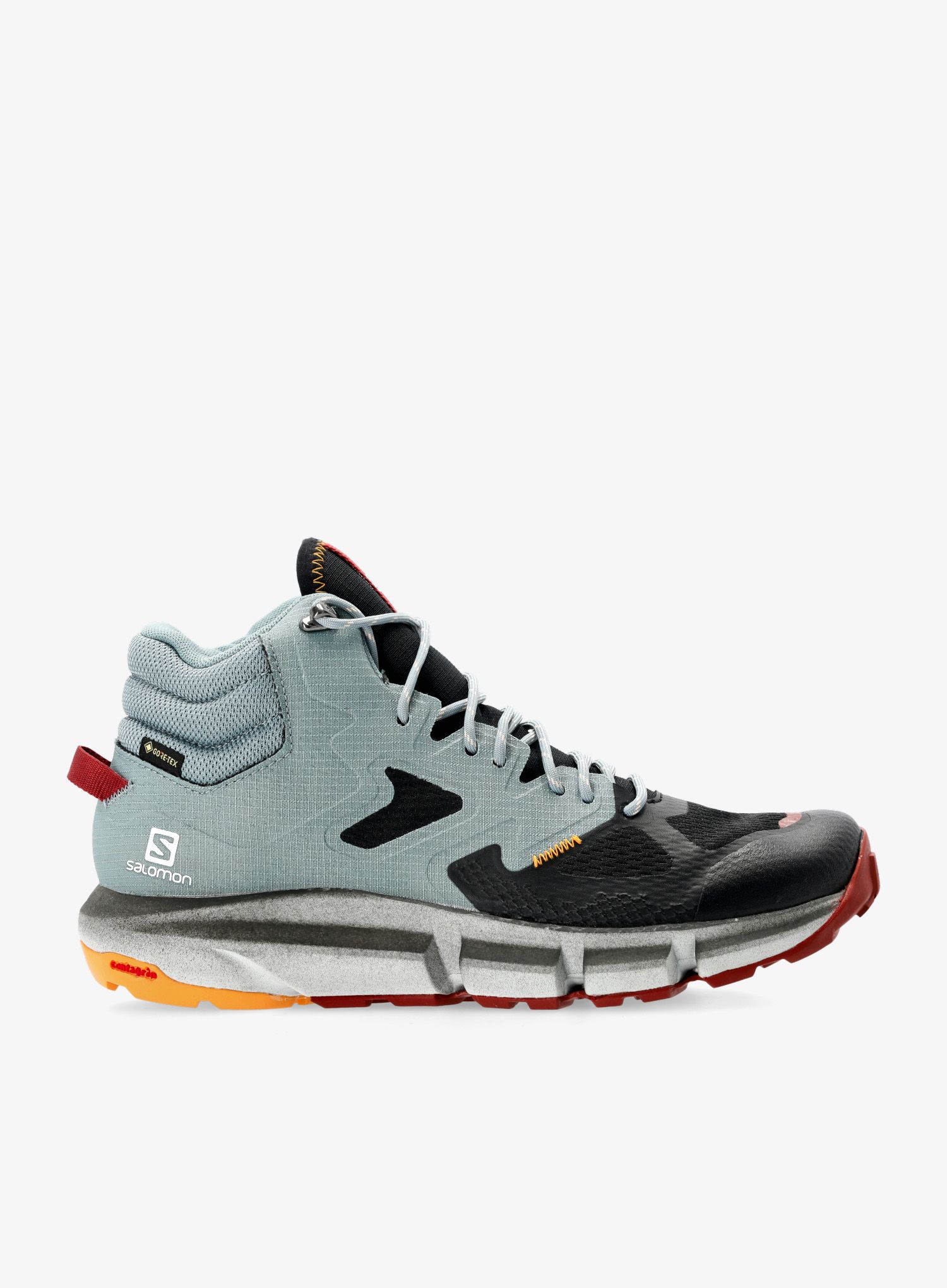 Muške planinarske cipele Salomon Predict Hike MID GTX - black/trooper/blazing orange