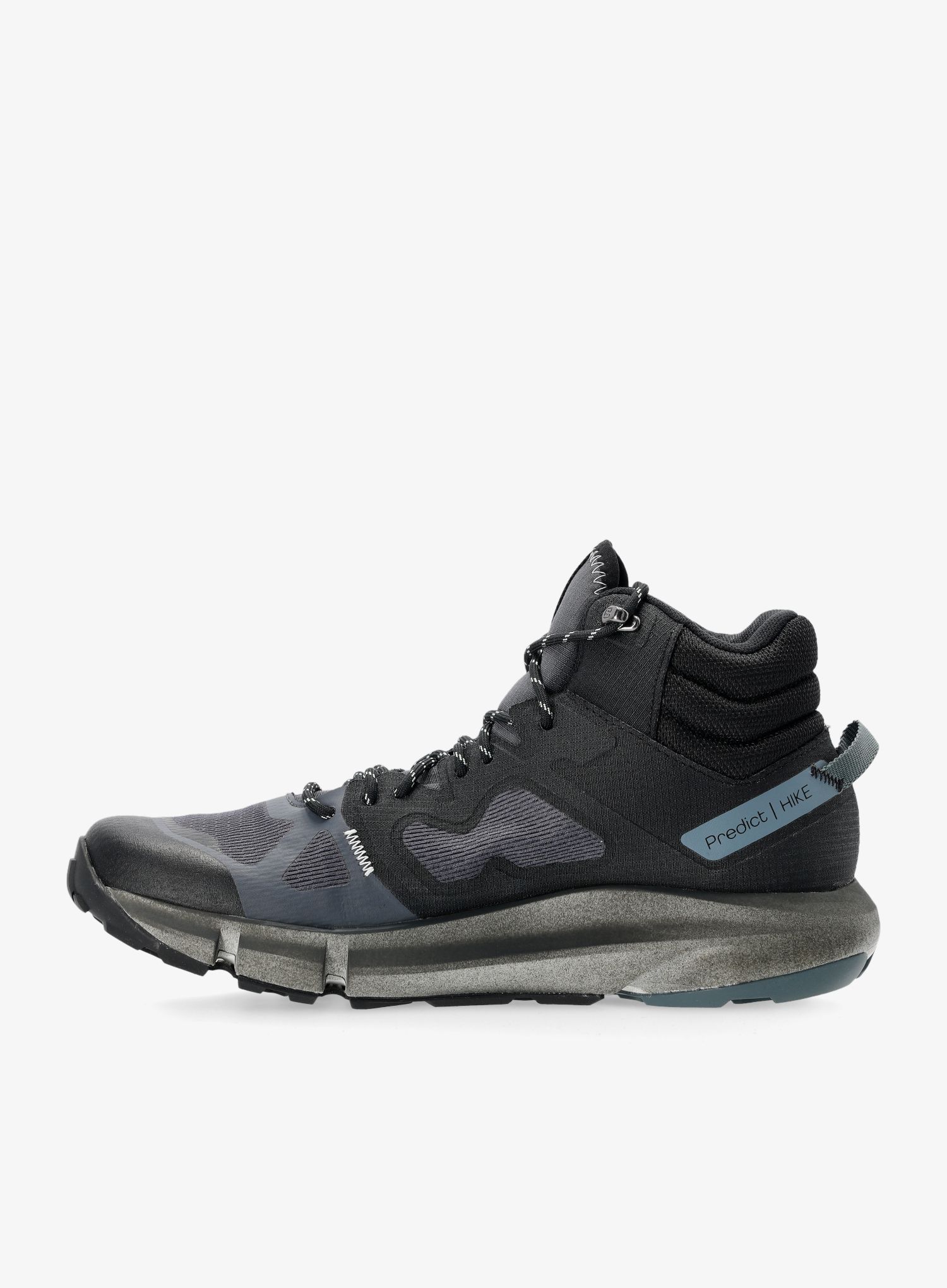 Muške planinarske cipele Salomon Predict Hike MID GTX - ebony/black