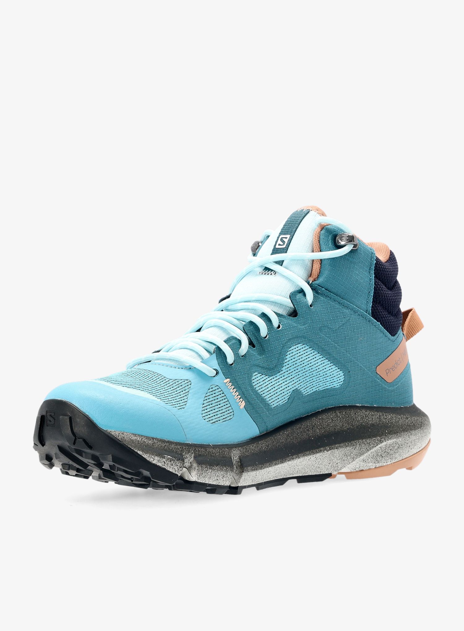 Ženske GORE TEX cipele Salomon Predict Hike MID GTX - mallard blue