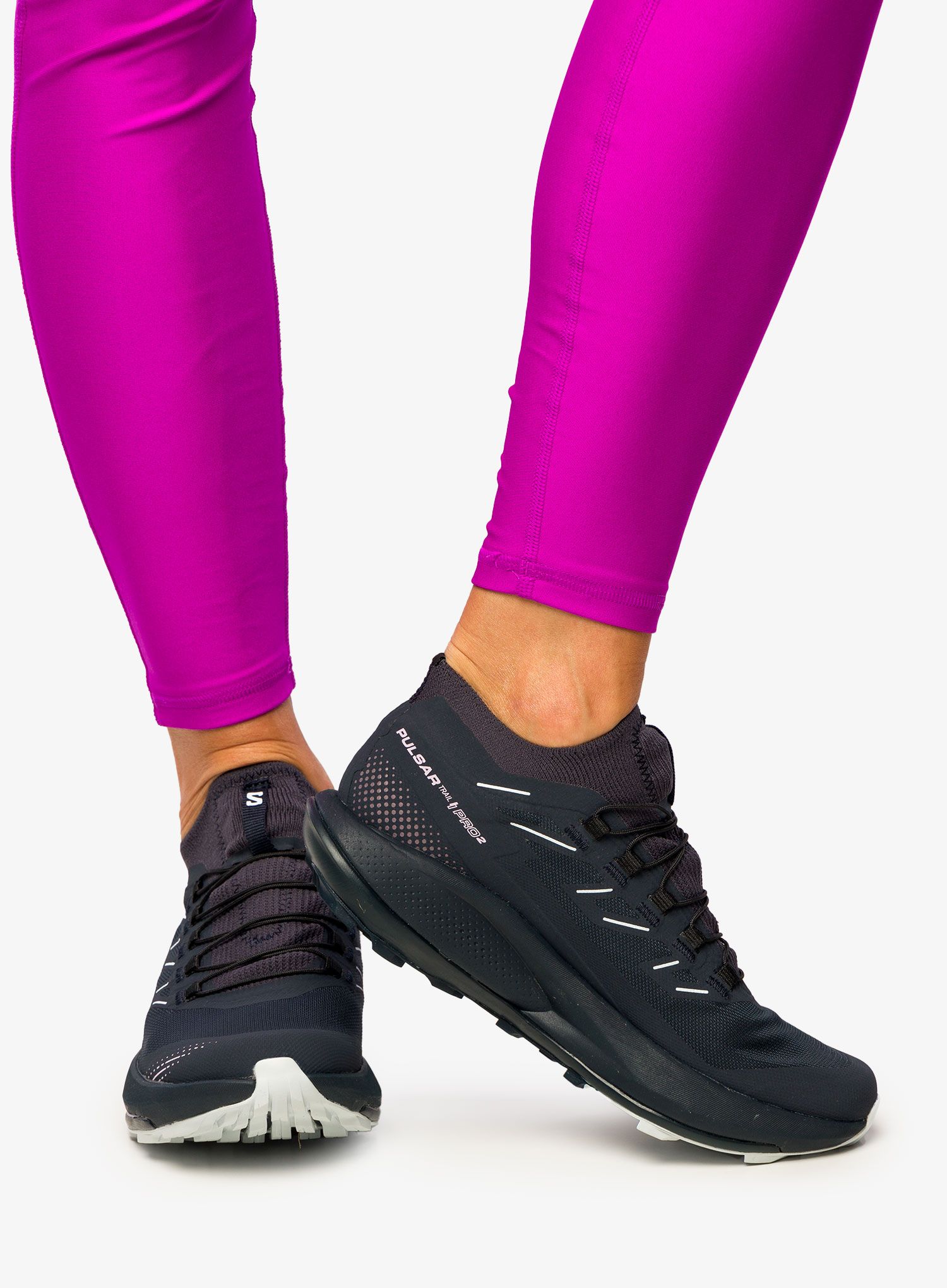 Ženske trail tenisice Salomon Pulsar Trail 2 /Pro - carbon/orchid