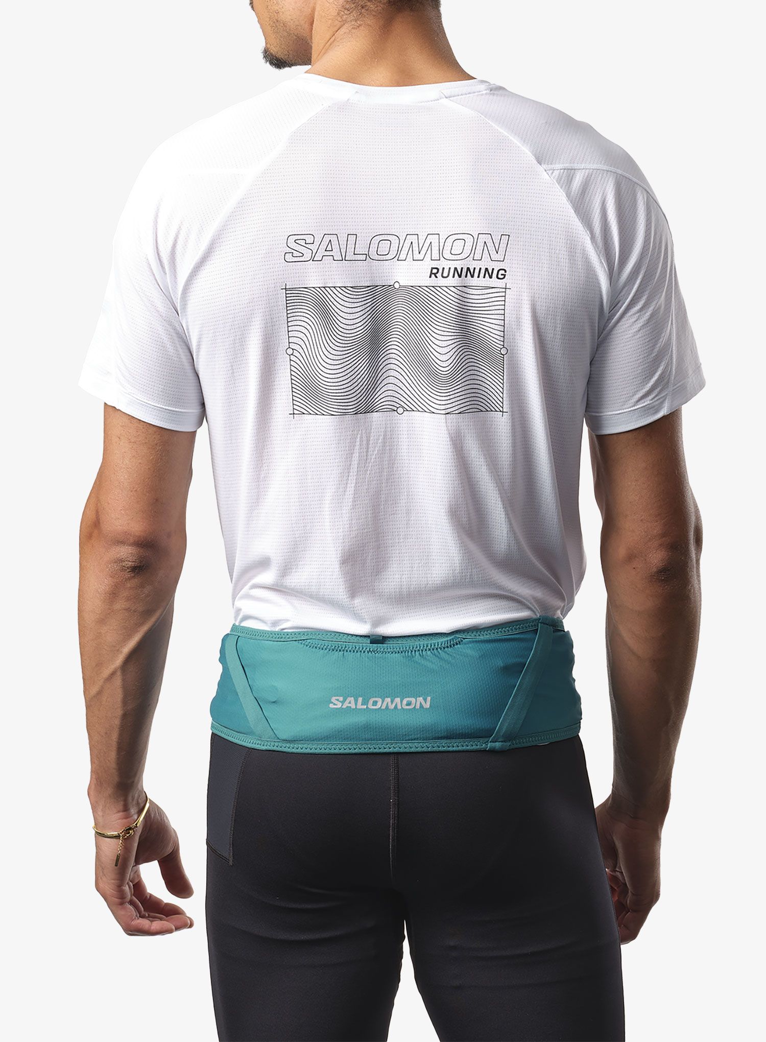 Pojas za trčanje Salomon Pulse Belt - tide/glacier