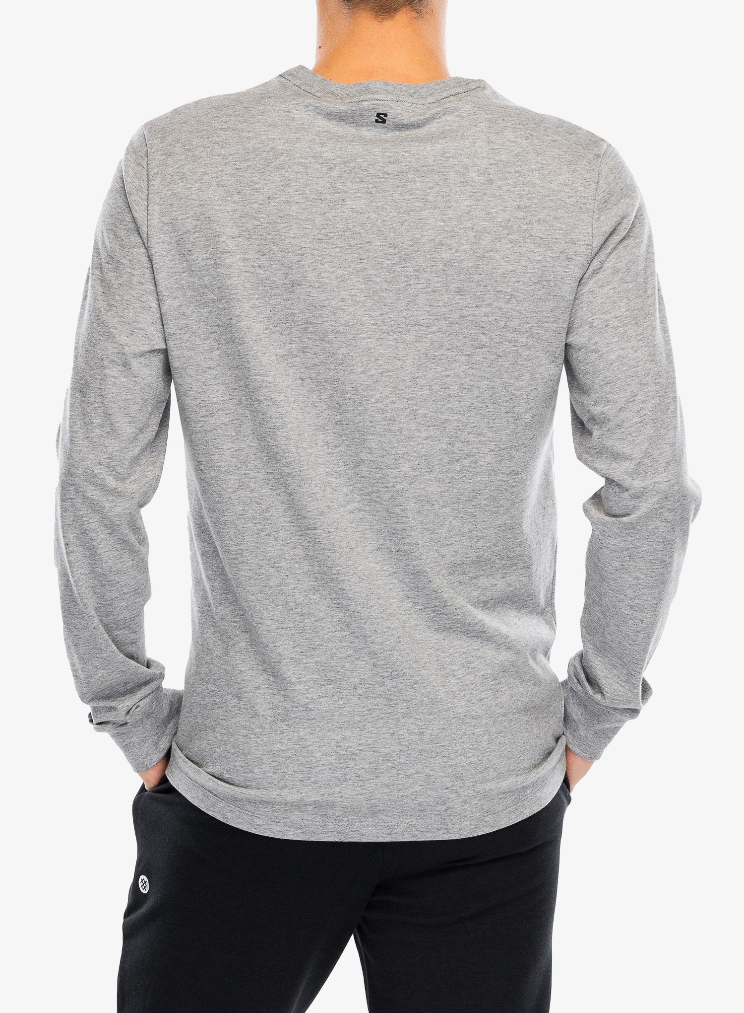 Dukserica Salomon Logo Perf L/S Tee - heather