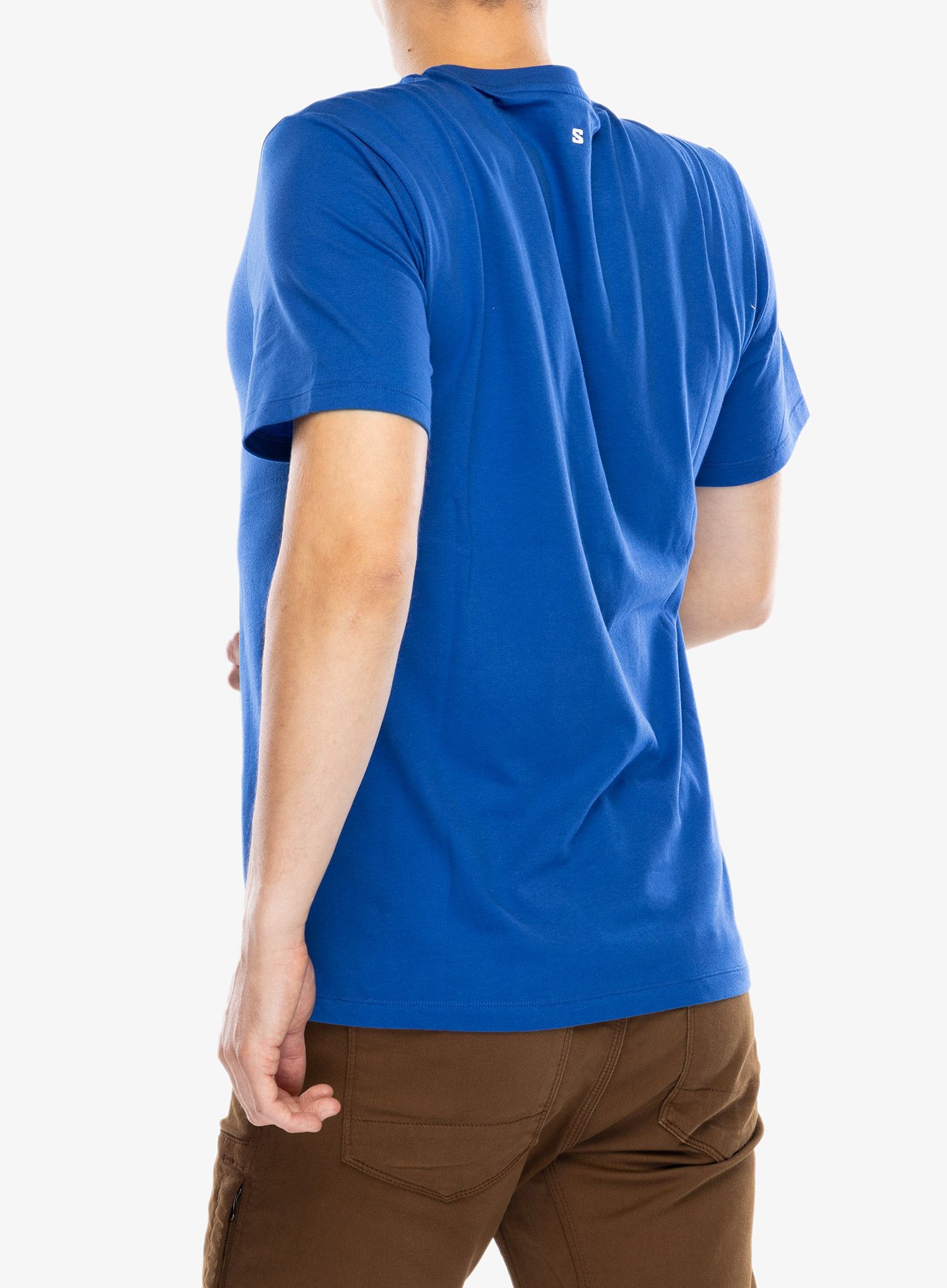 Pamučna majica Salomon Logo Performance S/S Tee - surf the web