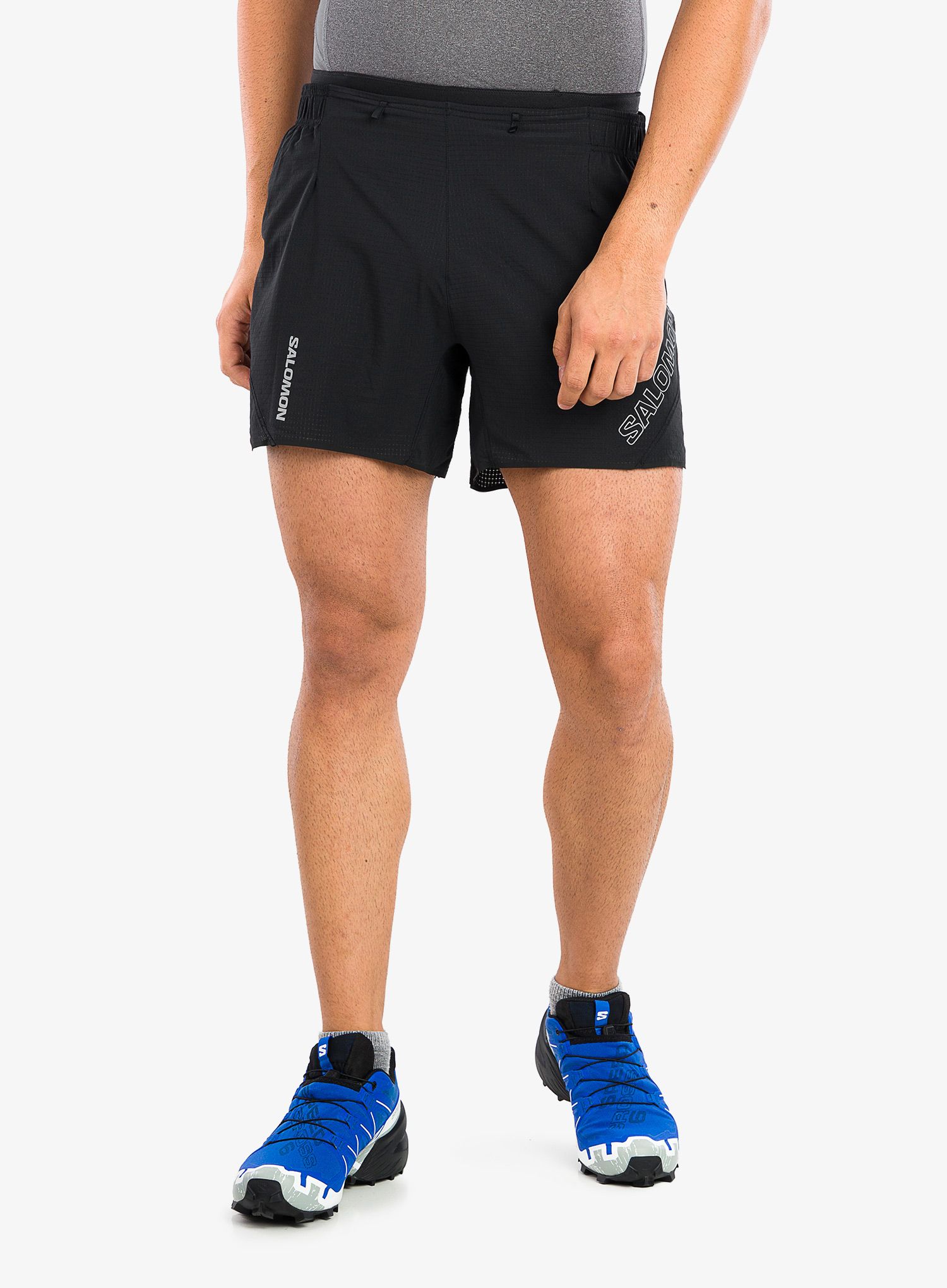 Kratke hlače za trčanje Salomon Sense Aero 5'' Shorts - deep black