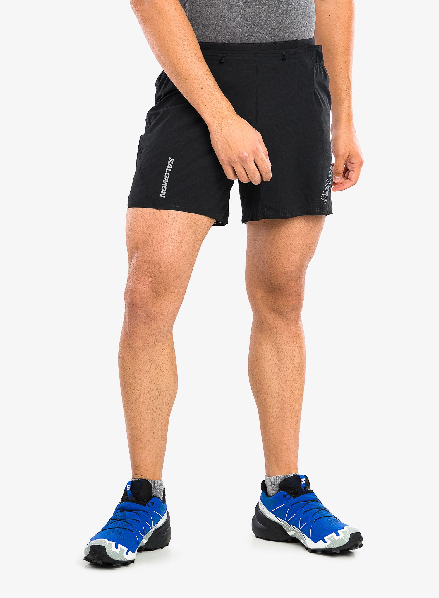 Kratke hlače za trčanje Salomon Sense Aero 5'' Shorts - deep black