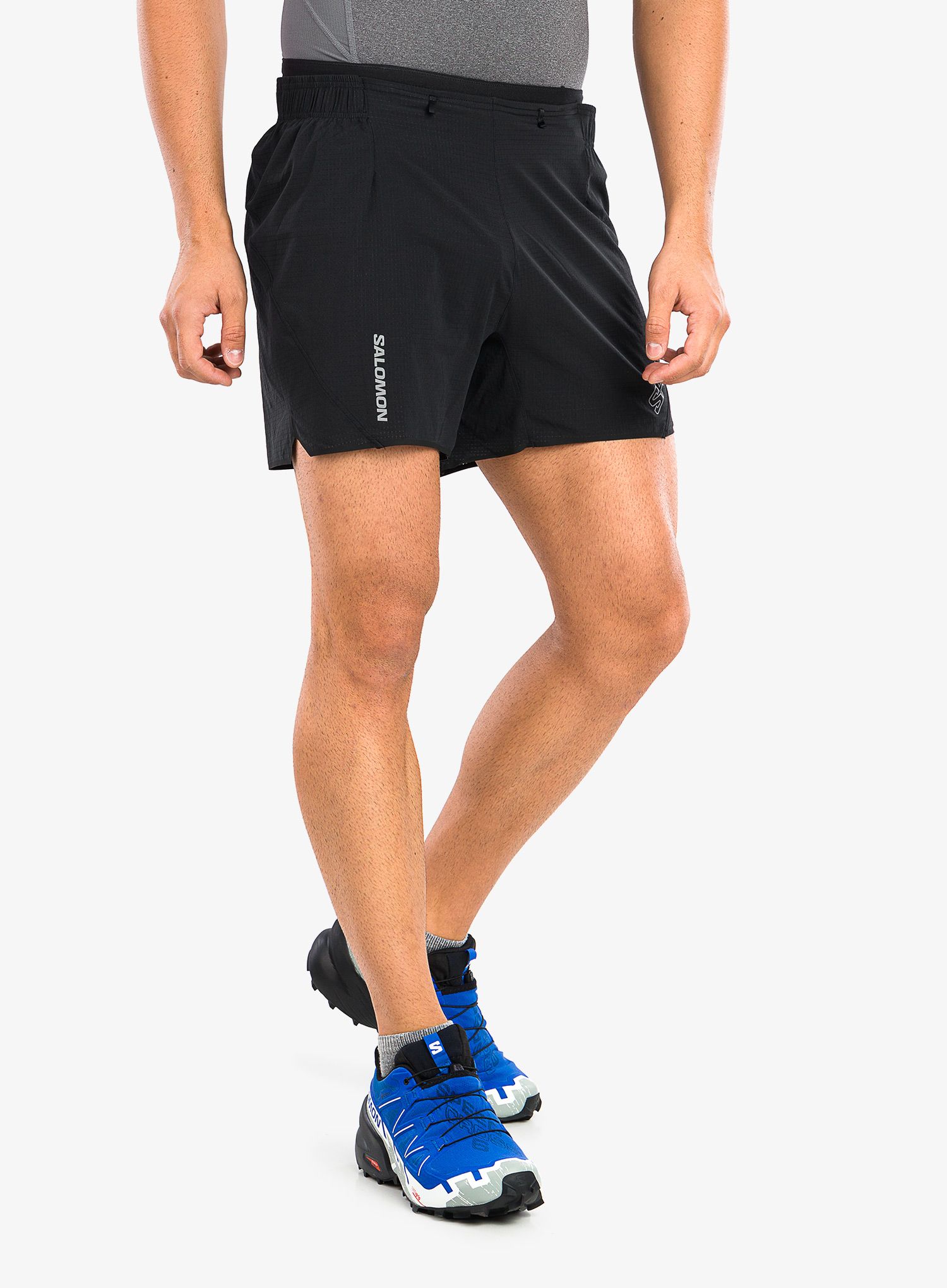 Kratke hlače za trčanje Salomon Sense Aero 5'' Shorts - deep black