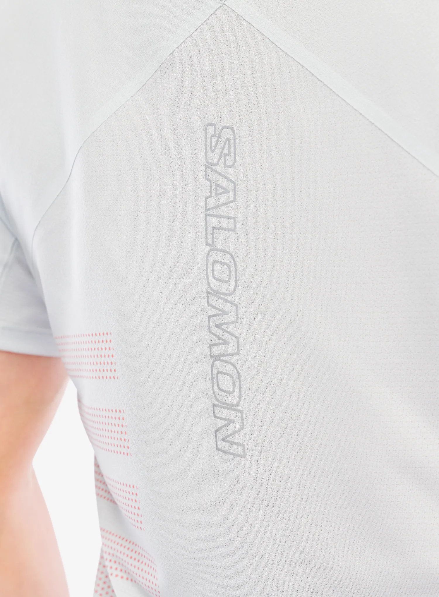 Majica za trčanje Salomon Sense Aero S/S GFX - gray