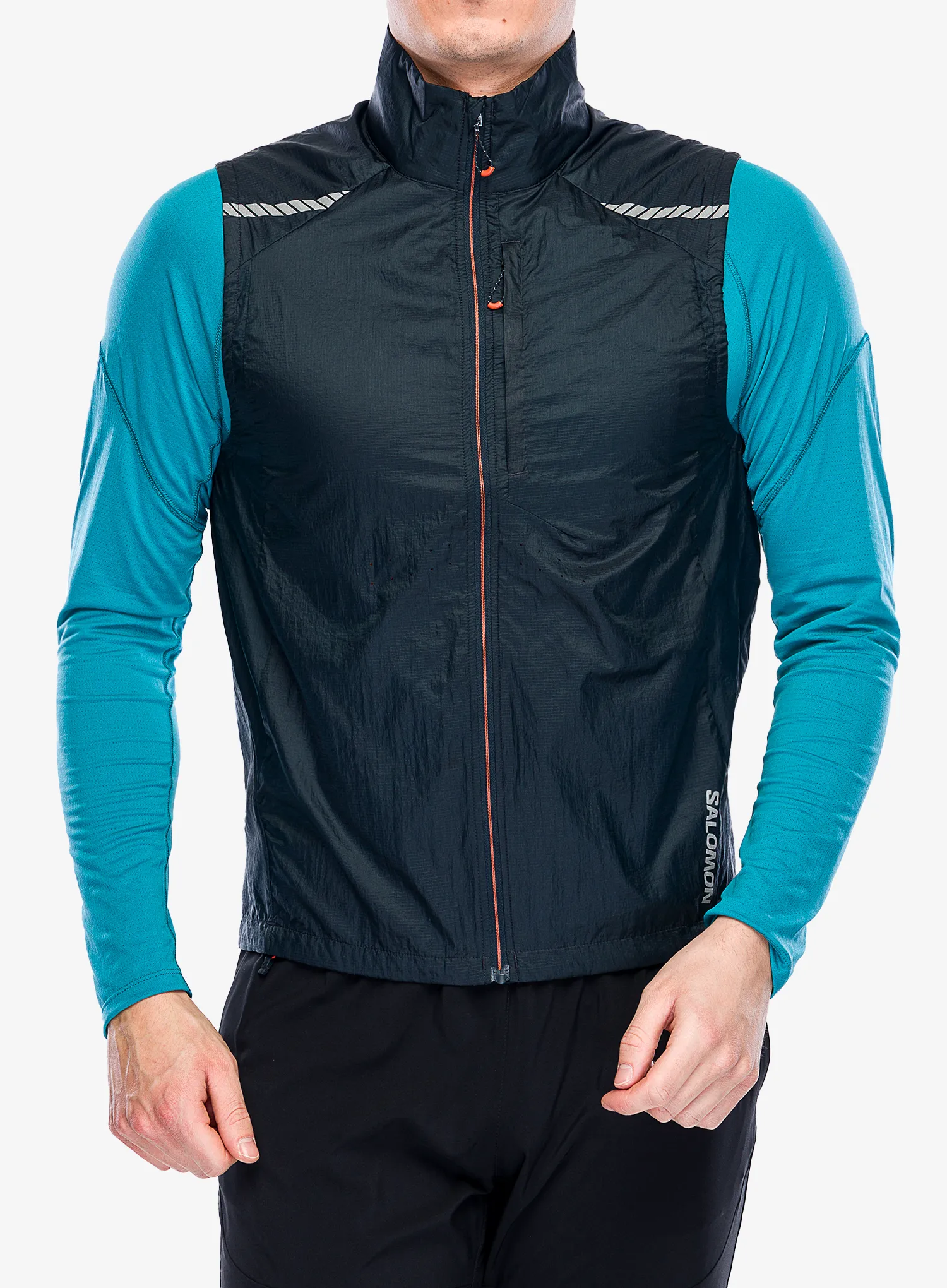 Prsluk Salomon Sense Flow Vest - carbon/carbo