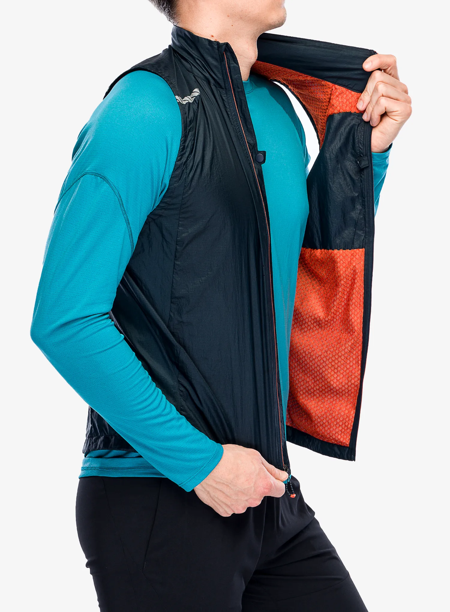 Prsluk Salomon Sense Flow Vest - carbon/carbo