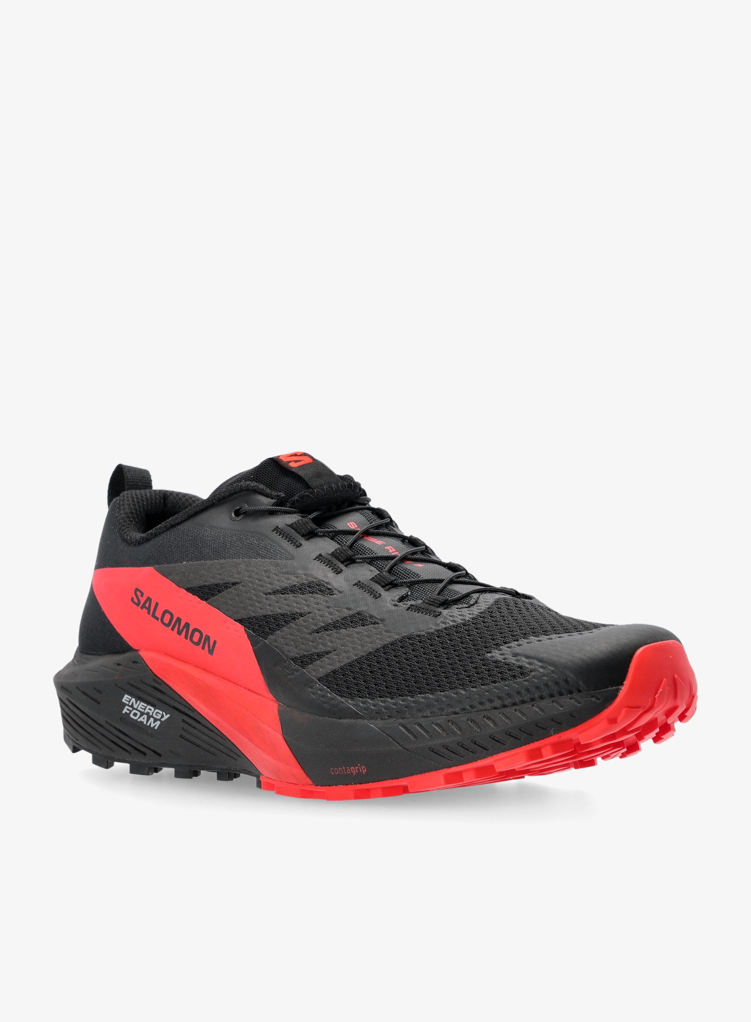 Tenisice za trail trčanje Salomon Sense Ride 5 - black/fiery red/black