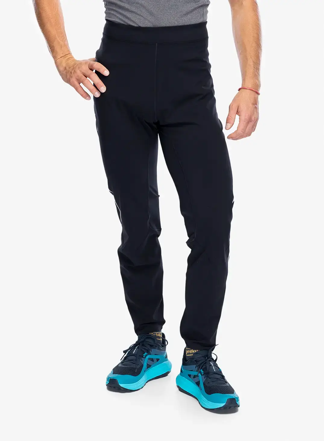 Hlače za trčanje Salomon Sense Stow Pants - deep black