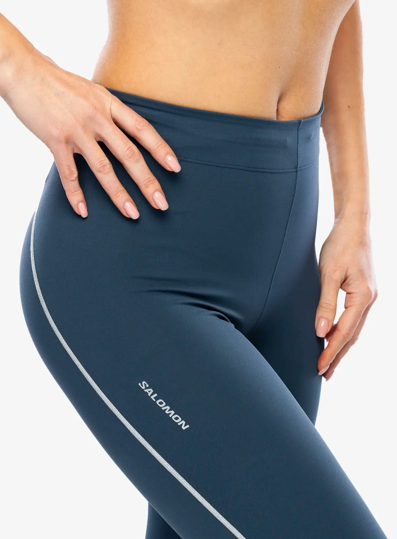 Ženske tajice Salomon Sense Stow Tight - midnight navy