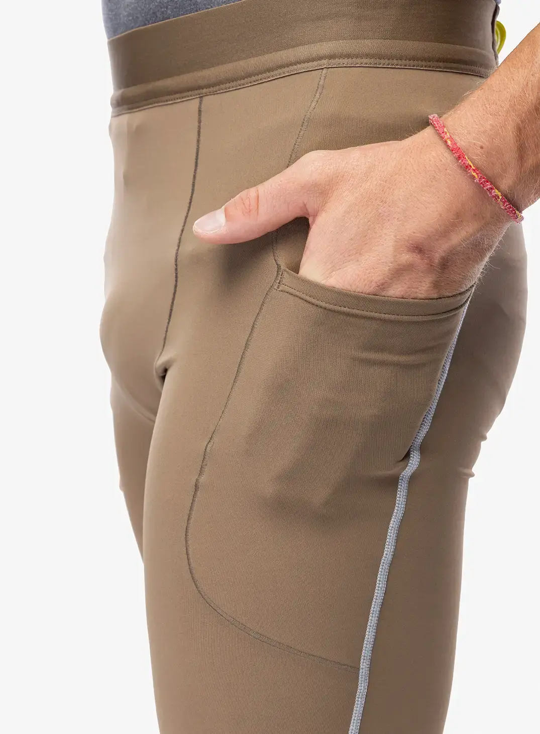 Tajice za trčanje Salomon Sense Stow Tight - shitake
