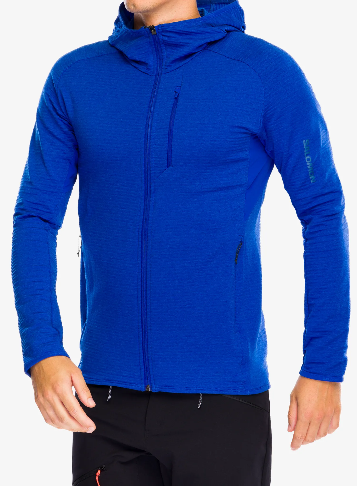 Dukserica od flisa Salomon Essential Lightwarm HD - surf the web