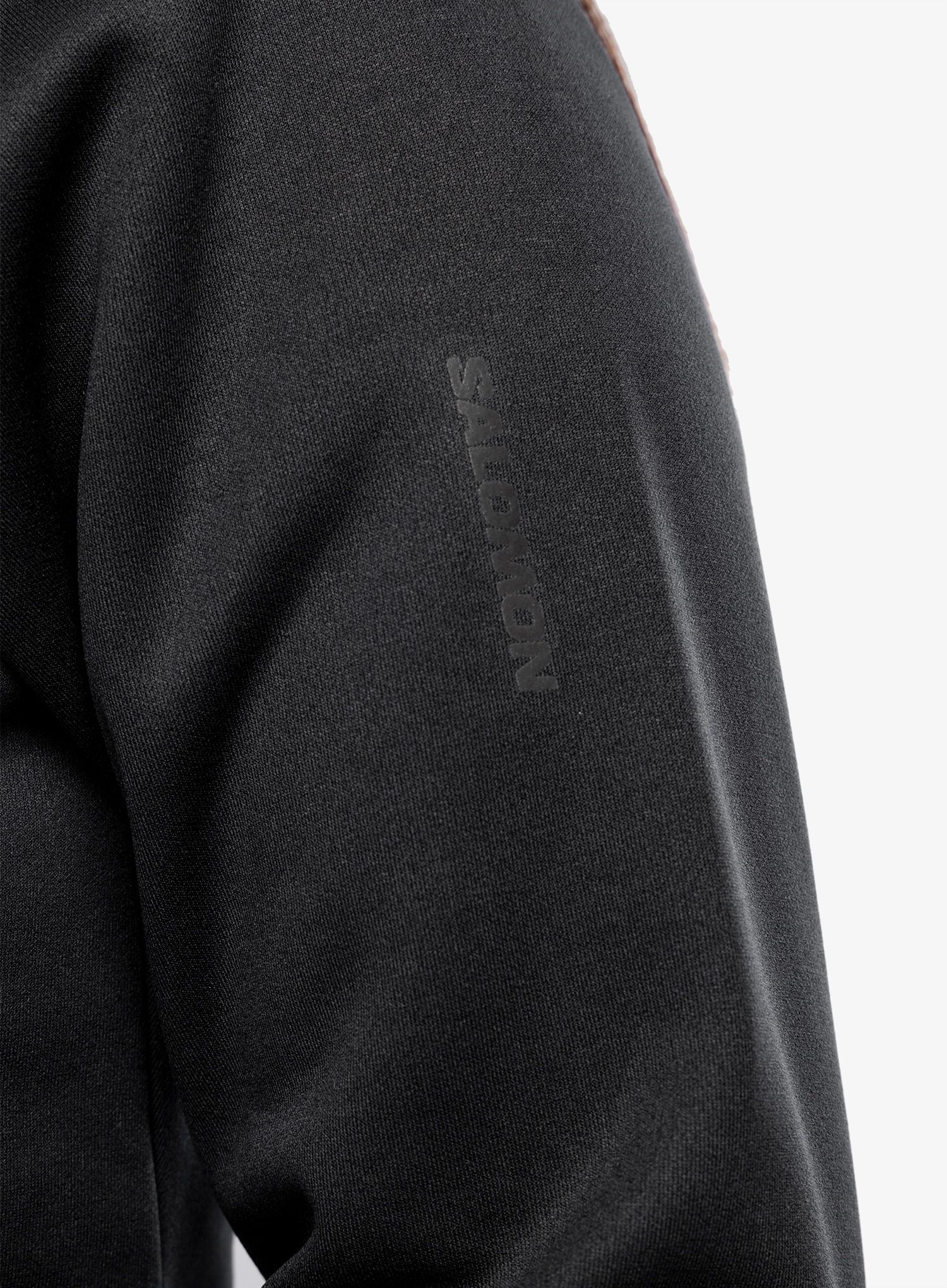 Ženska dukserica na otkopčavanje Salomon Essential Warm Fz Mid - deep black