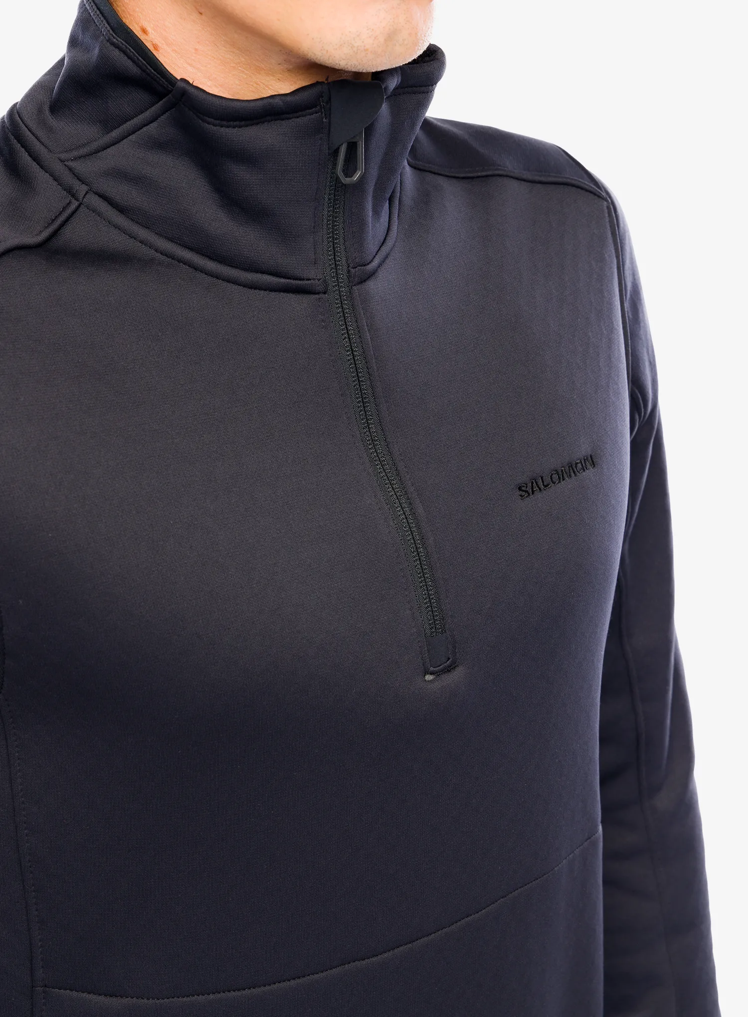 Dukserica Salomon Essential Warm Hz Mid - deep black