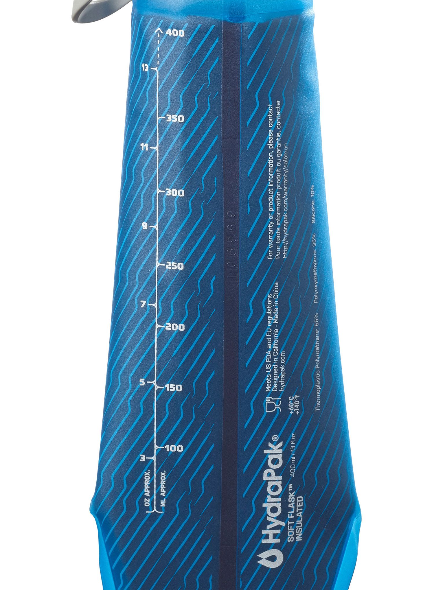 Mekana boca Salomon Softflask 400ml Insul 42 - clear blue