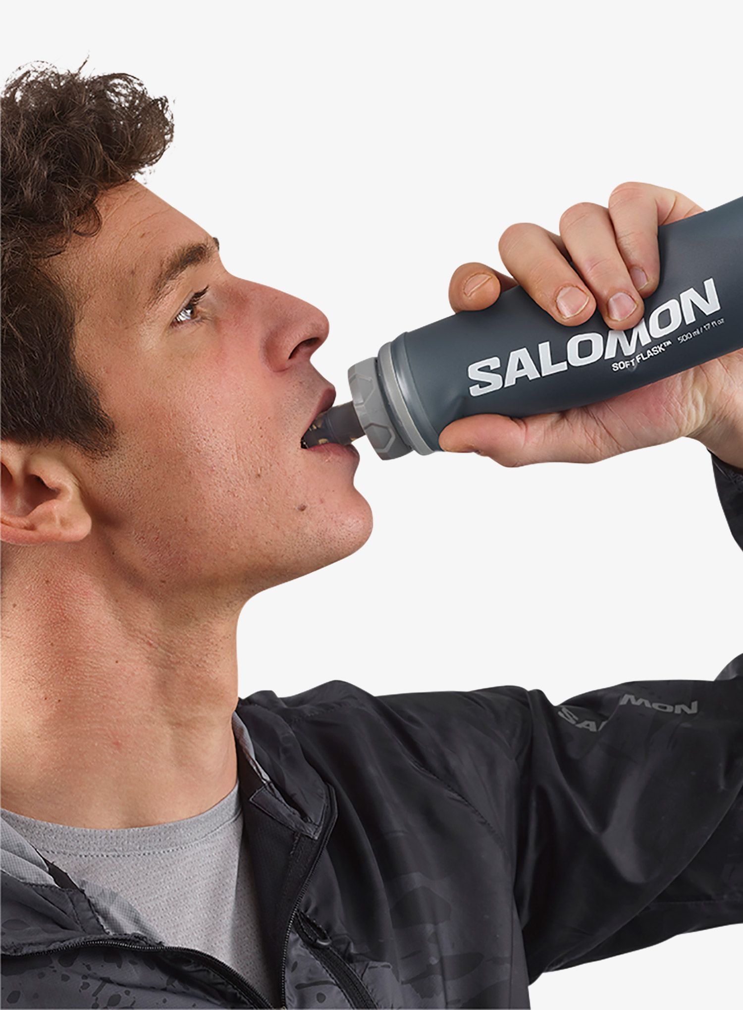 Mekana boca Salomon Softflask 500ml 42 - slate grey