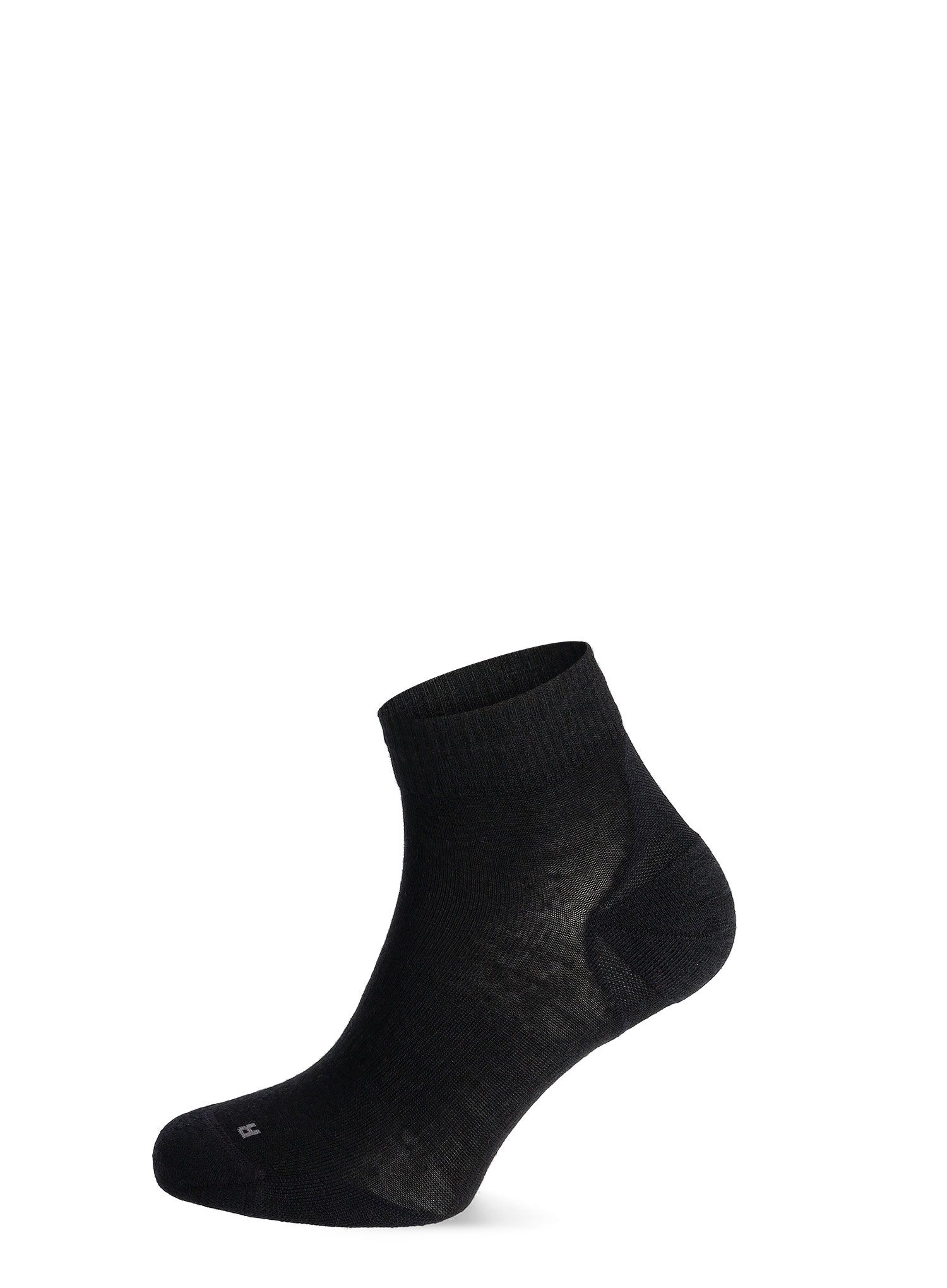 Čarape od merino vune Salomon Sunday Smart Ankle - black/gray flannel 