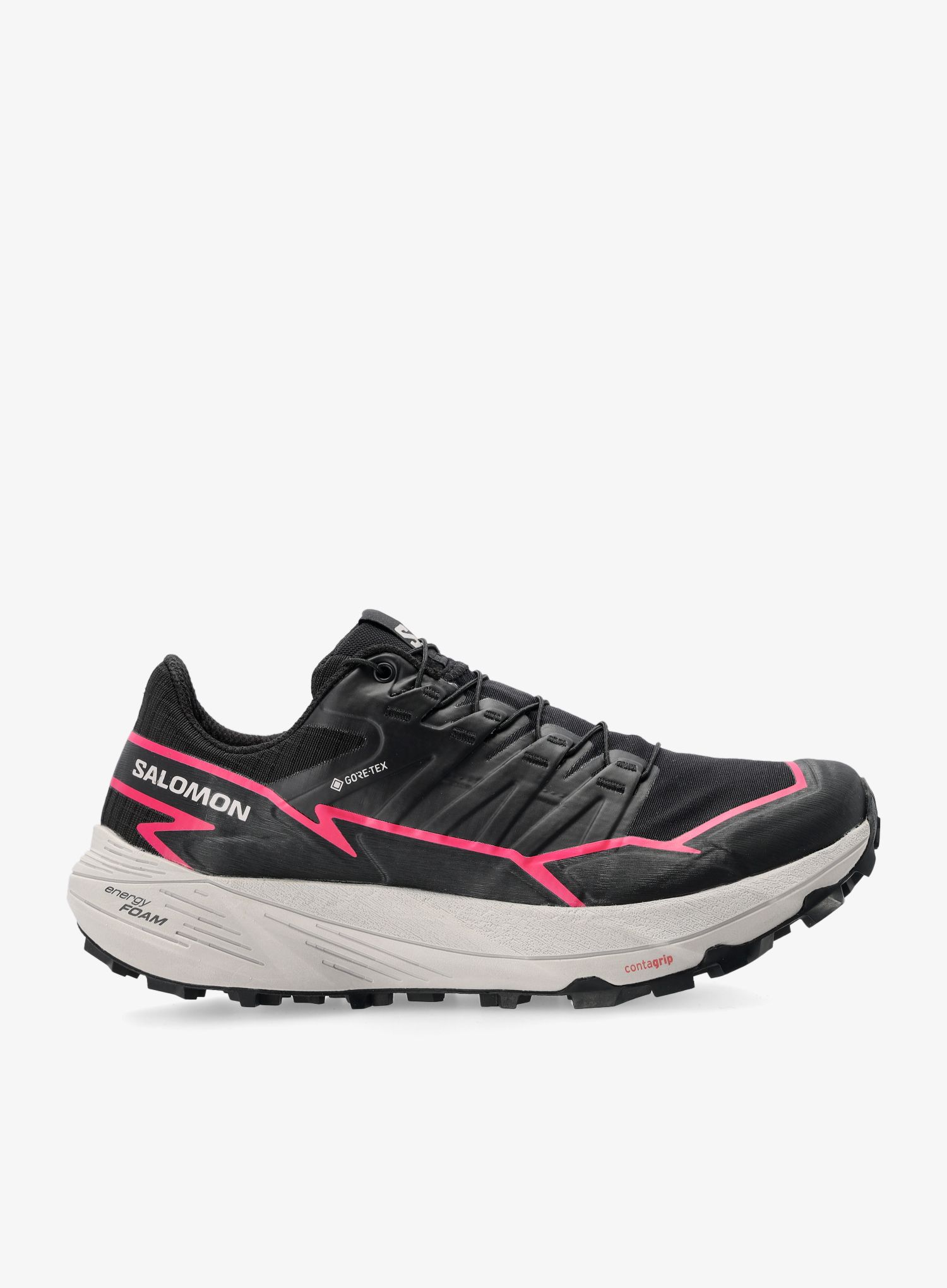 Ženske trail tenisice Salomon Thundercross GTX - black/black/pink