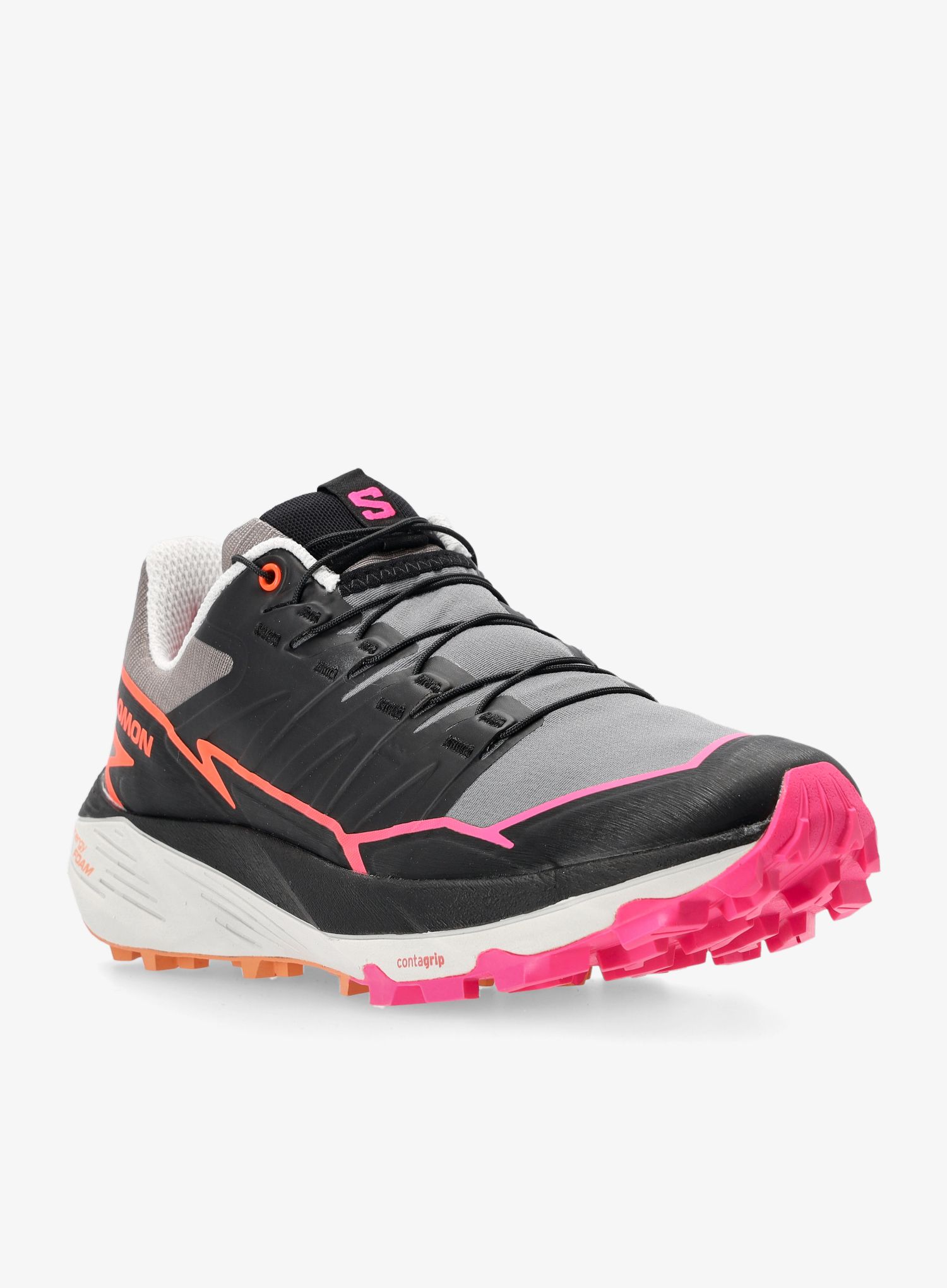 Ženske trail tenisice Salomon Thundercross - black/pink