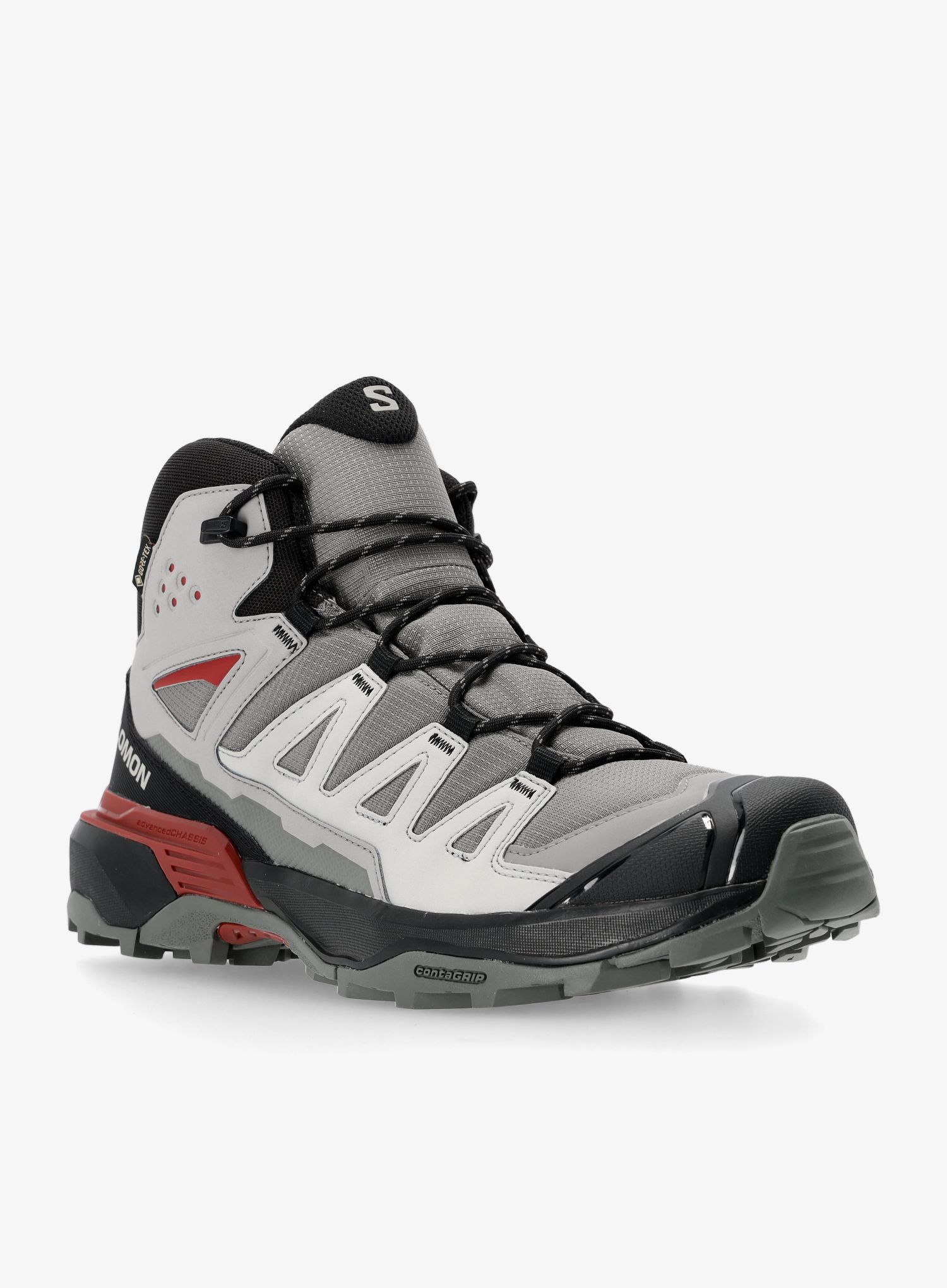 GORE-TEX cipele Salomon X Ultra 360 Mid GTX - pewter/black/burnt