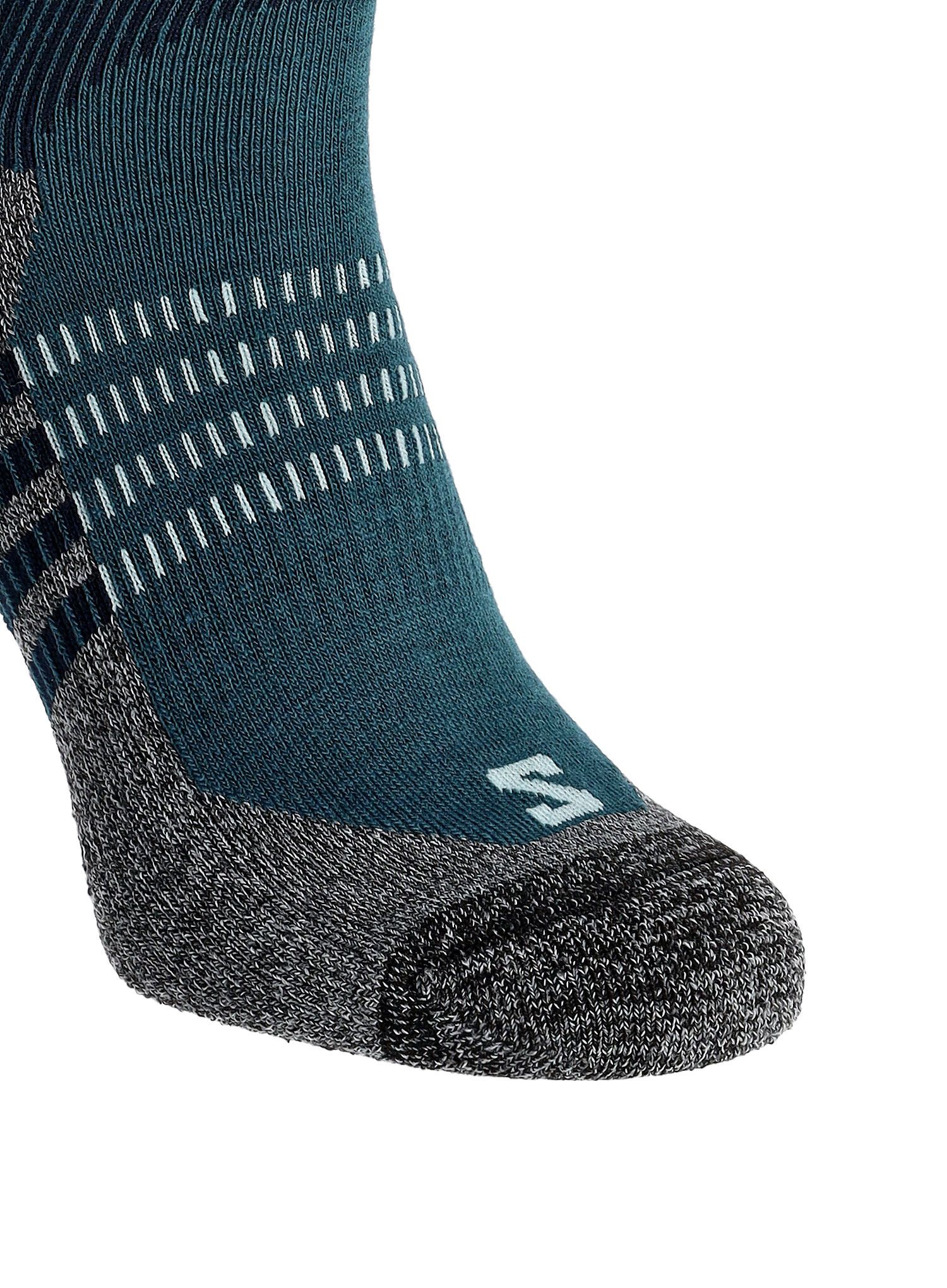 Planinarske čarape Salomon X Ultra Access Quarter 2-Pack - quarry/stargazer