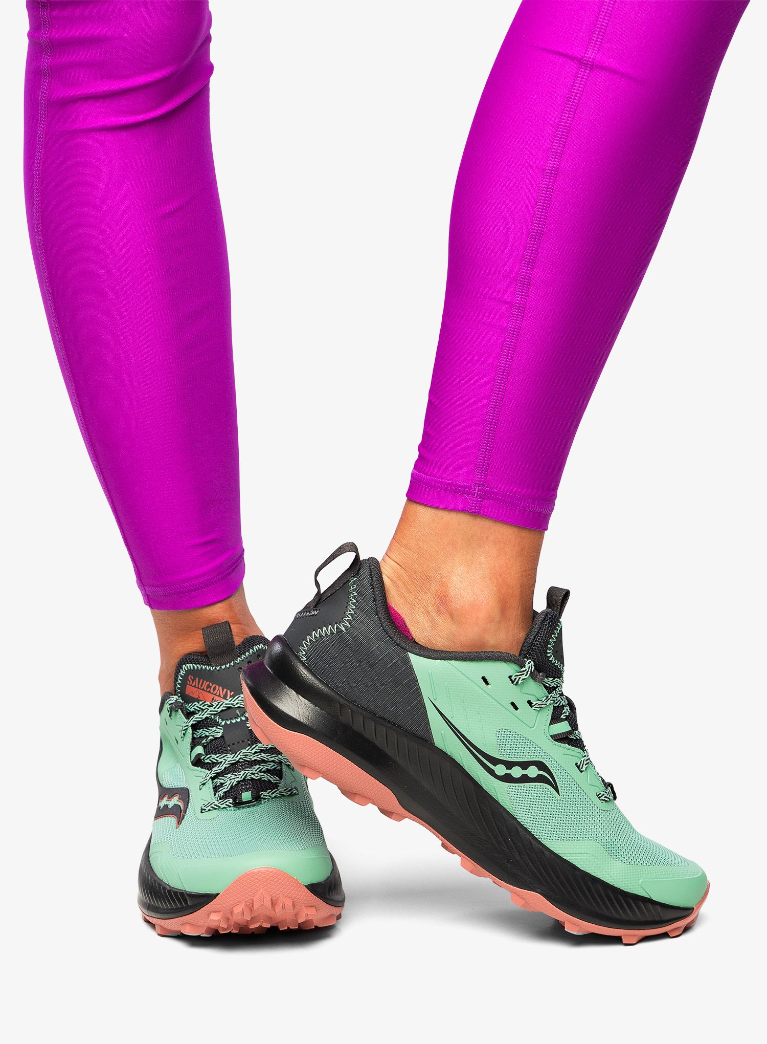 Ženske trail tenisice Saucony Blaze TR - spring/wood