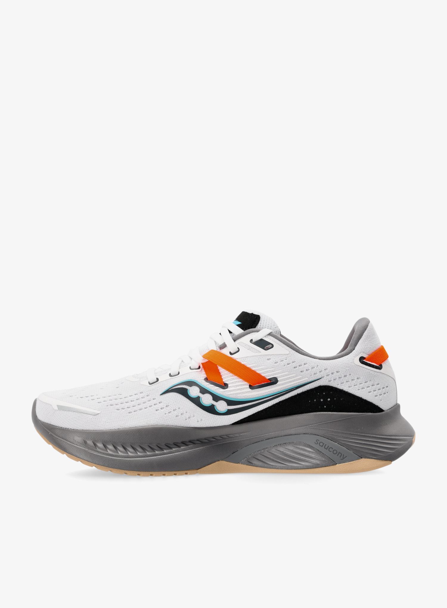 Muške tenisice za trčanje Saucony Guide 16 - white/gravel