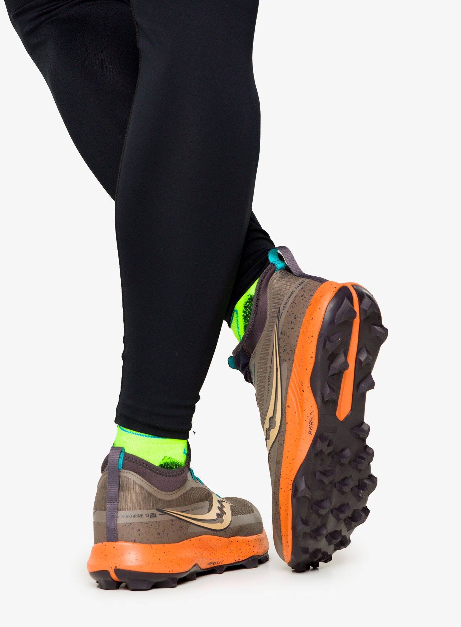 Tenisice za trail trčanje Saucony Peregrine 13 ST - umber/basalt