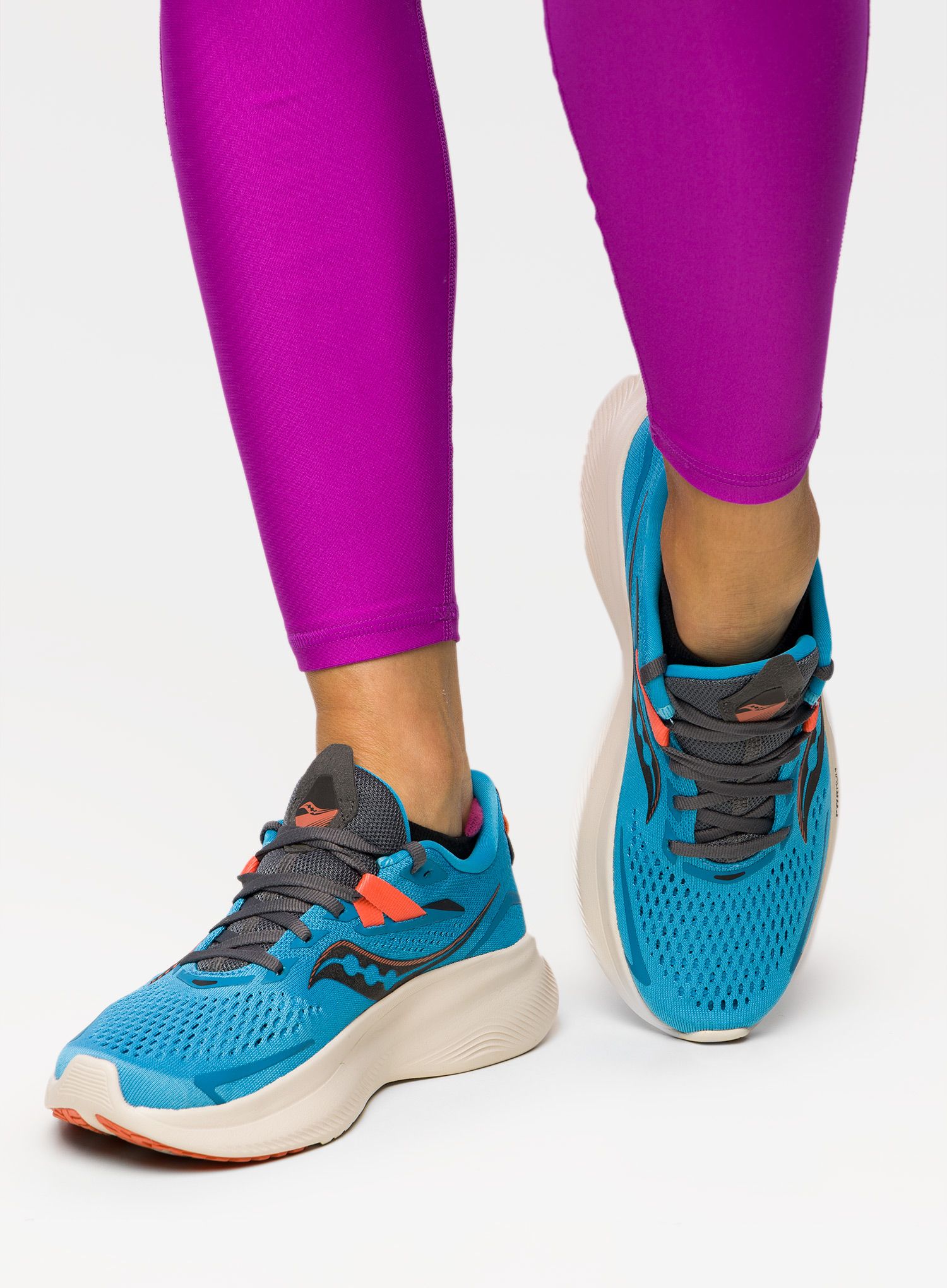 Ženske tenisice za trčanje Saucony Ride 15 - ocean/shadow