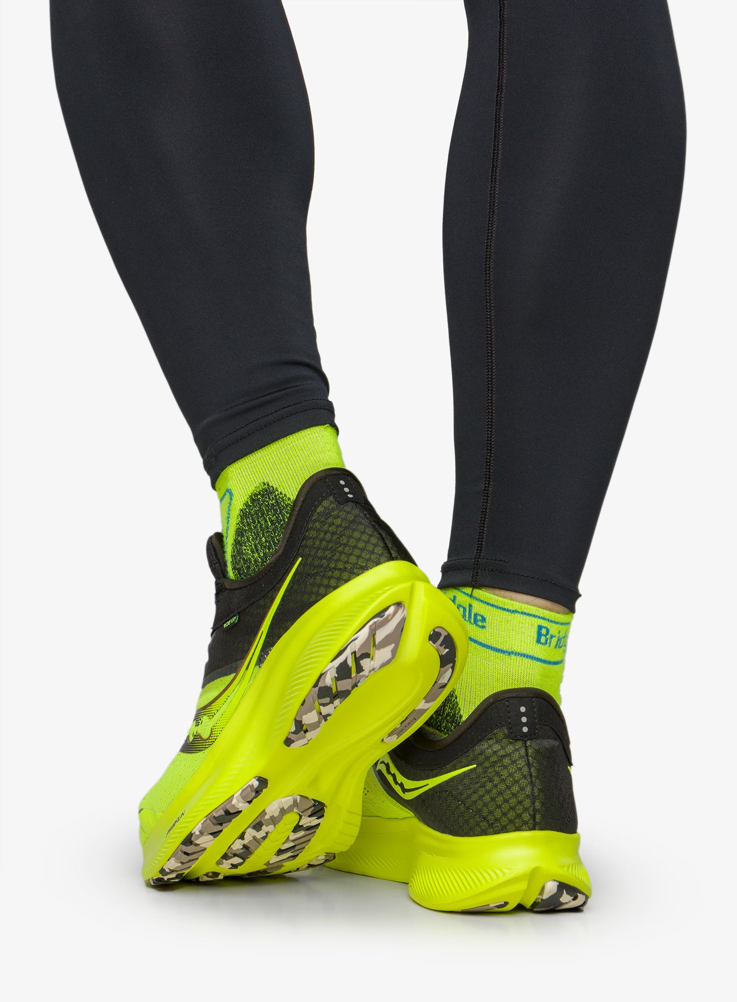 Muške tenisice za trčanje Saucony Ride 16  - citron/black