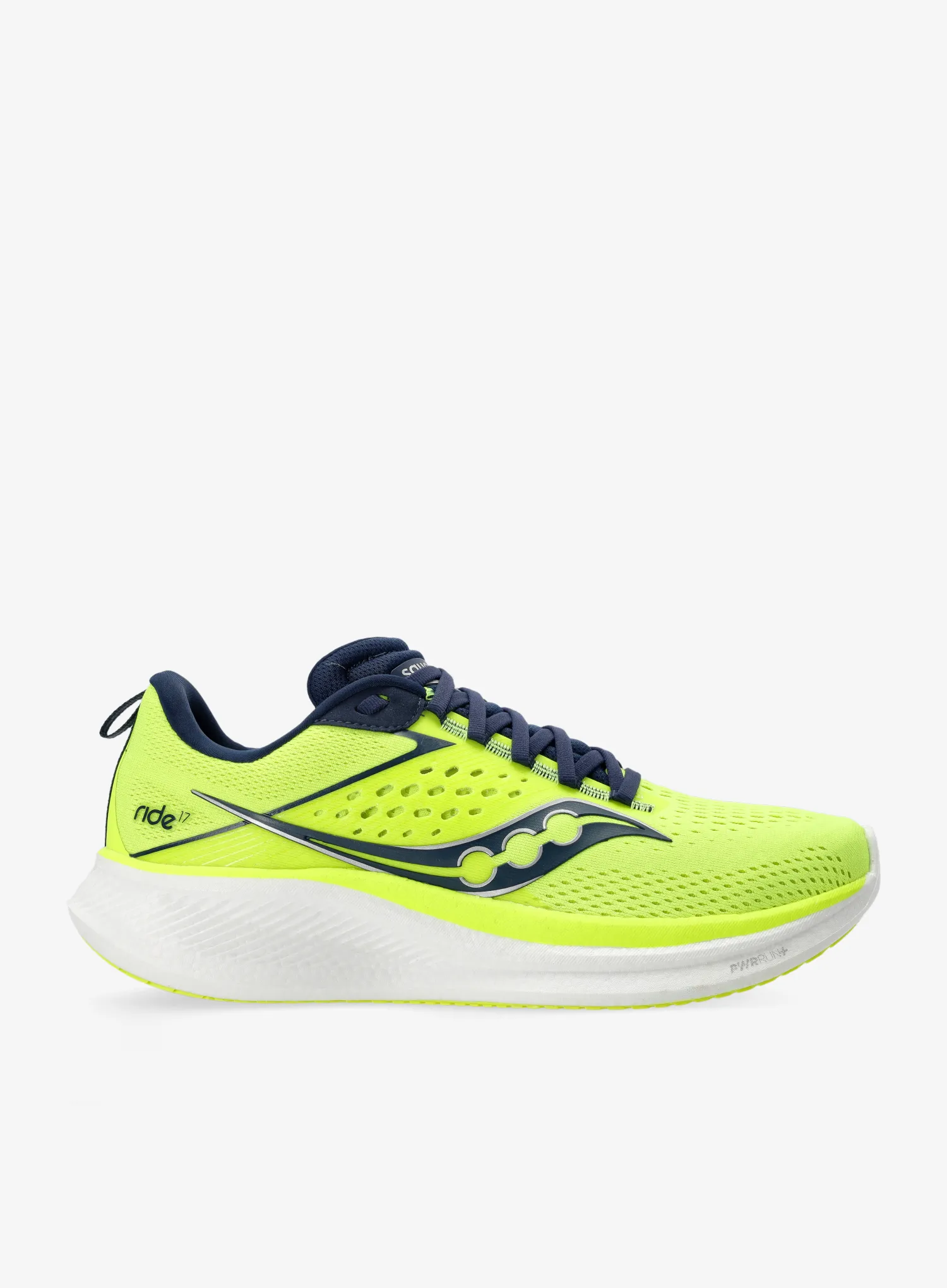 Muške tenisice za trčanje Saucony Ride 17 - citron/navy