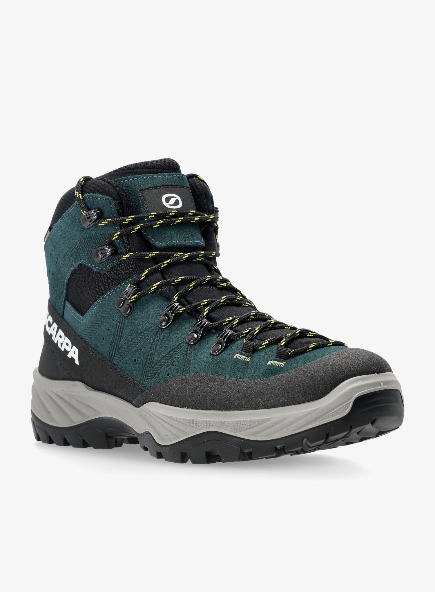 Muške planinarske cipele Scarpa Boreas GTX - petrol/lime