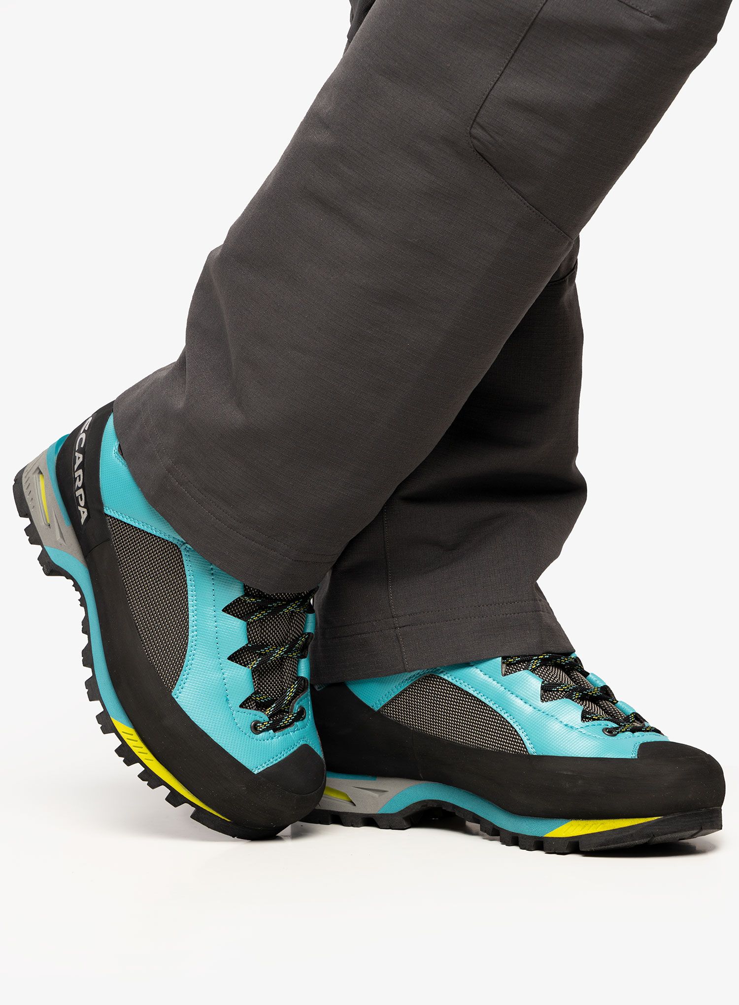 Ženske alpinističke cipele Scarpa Charmoz HD - shark/maldive