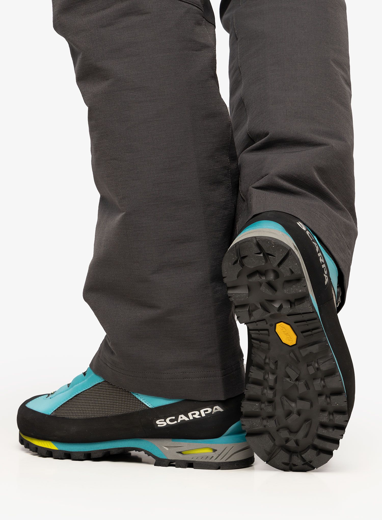 Ženske alpinističke cipele Scarpa Charmoz HD - shark/maldive