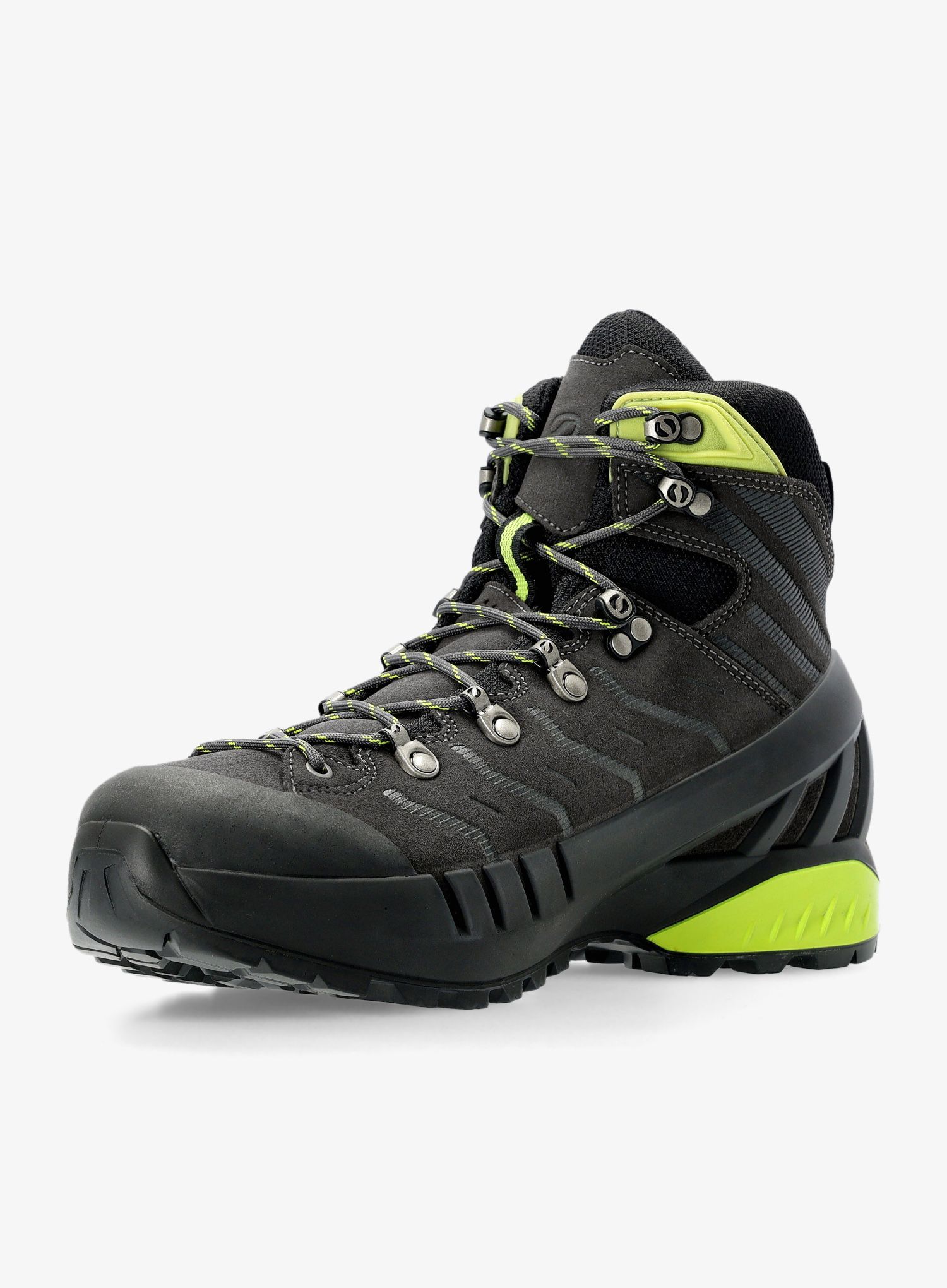 Muške planinarske cipele Scarpa Cyclone S GTX - shark/lime