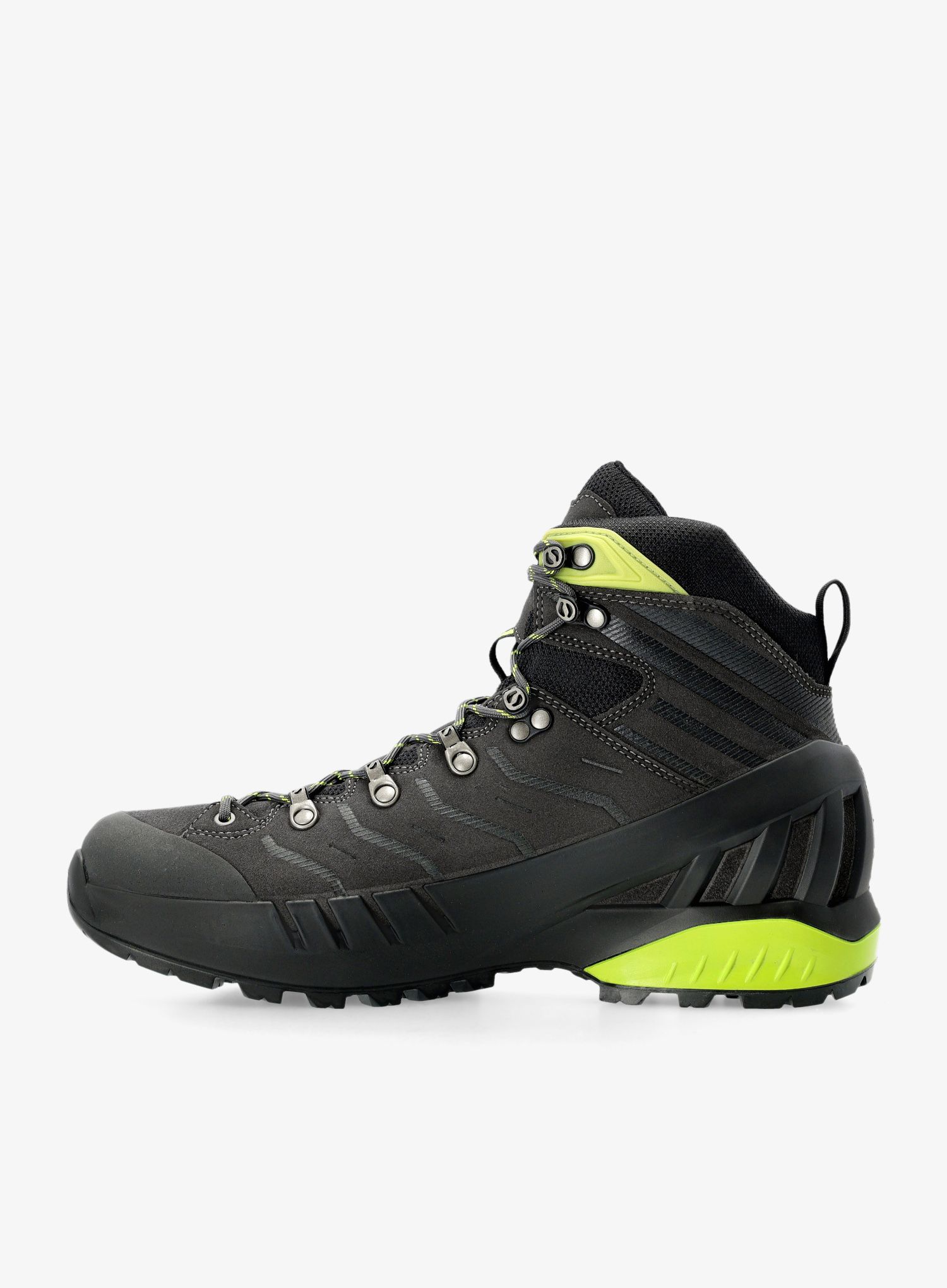 Muške planinarske cipele Scarpa Cyclone S GTX - shark/lime