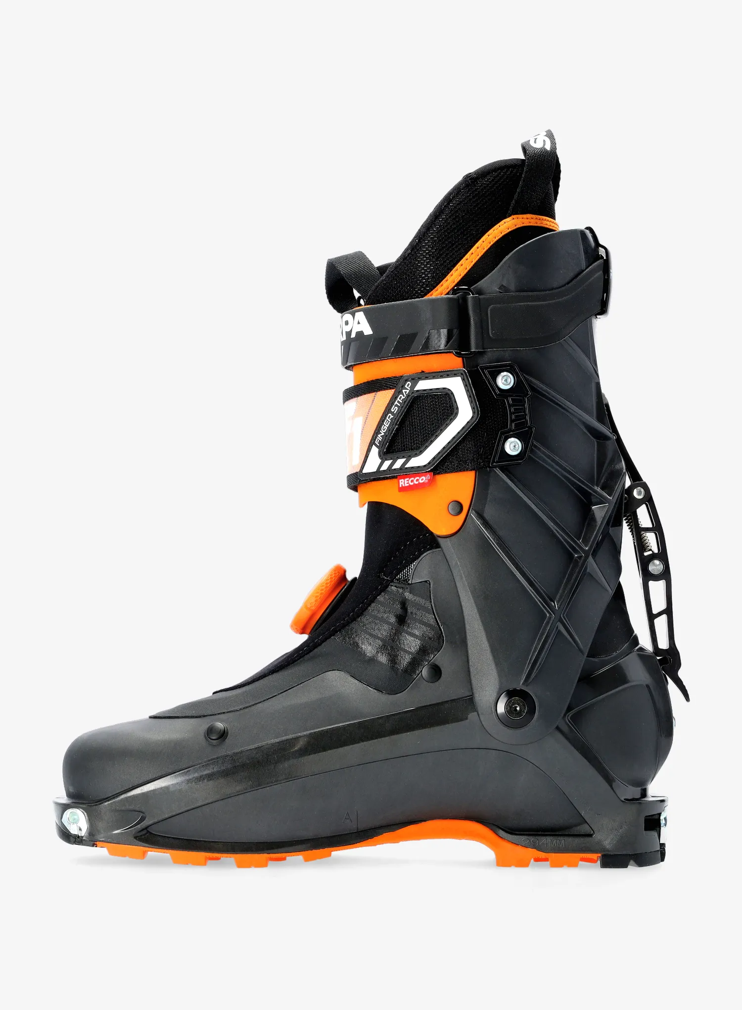 Cipele za turno skijanje Scarpa F1 LT - carbon/orange