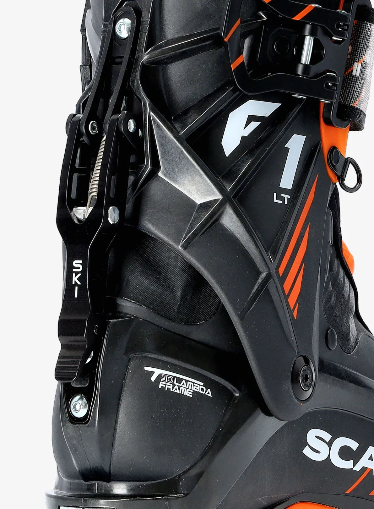 Cipele za turno skijanje Scarpa F1 LT - carbon/orange