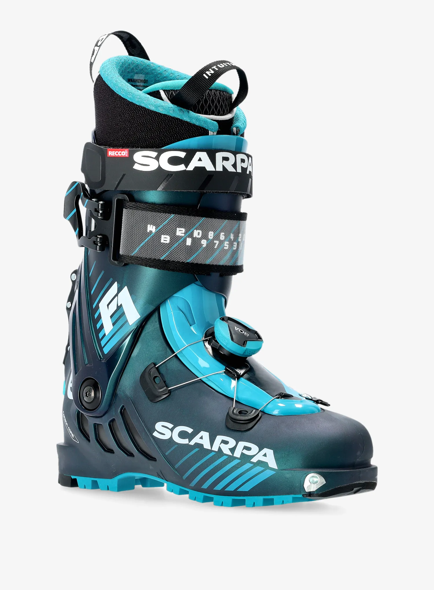 Cipele za turno skijanje Scarpa F1 - anthracite/ottanio