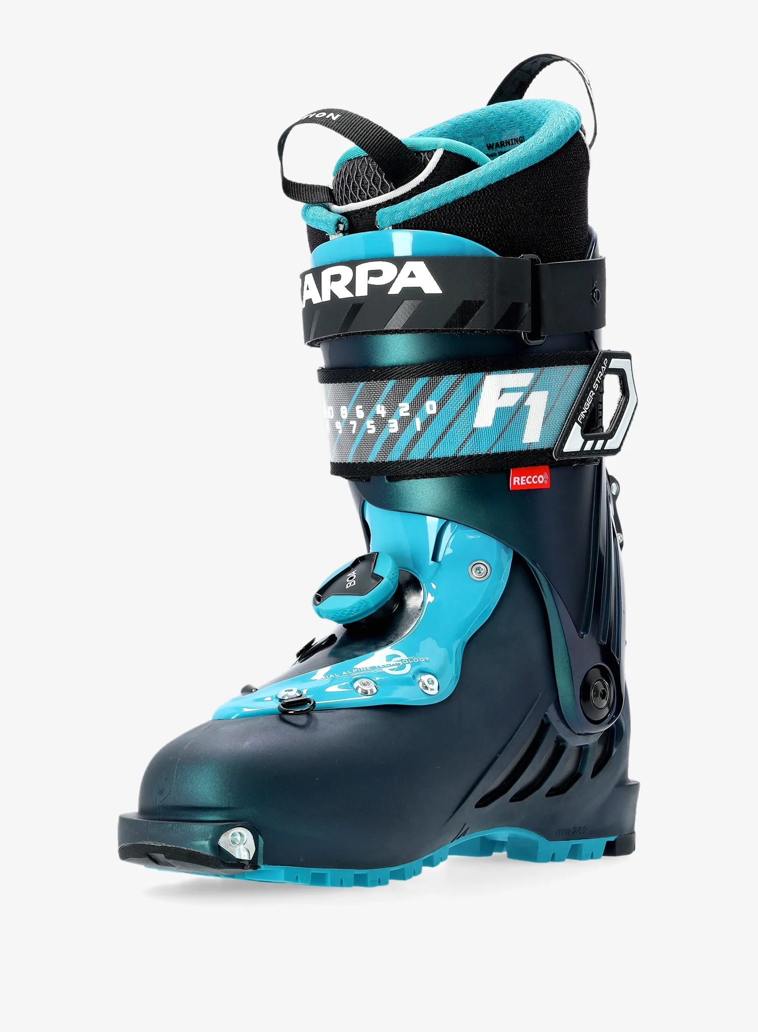 Cipele za turno skijanje Scarpa F1 - anthracite/ottanio