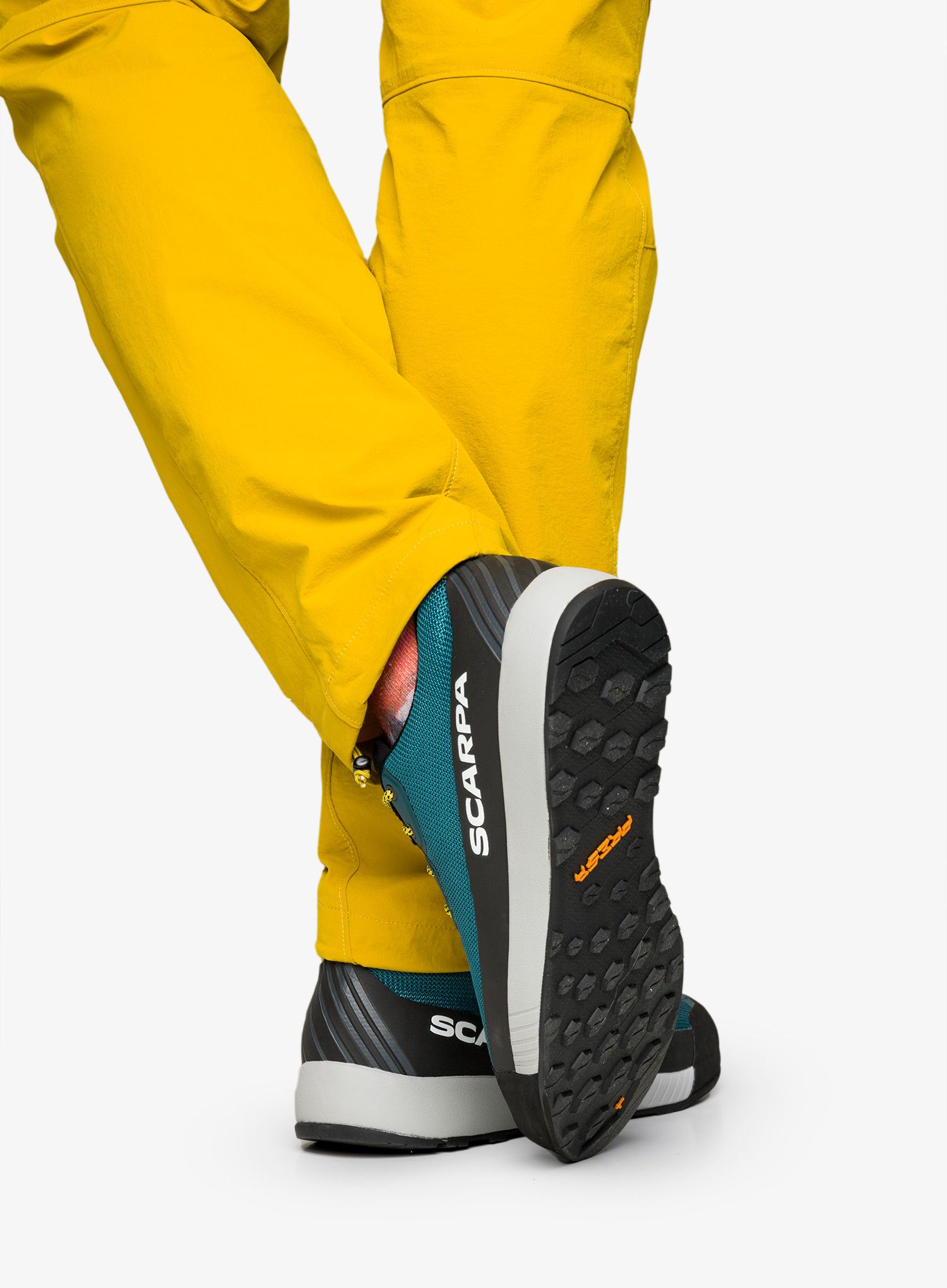 Pristupne cipele Scarpa Gecko LT - petrol/mustard