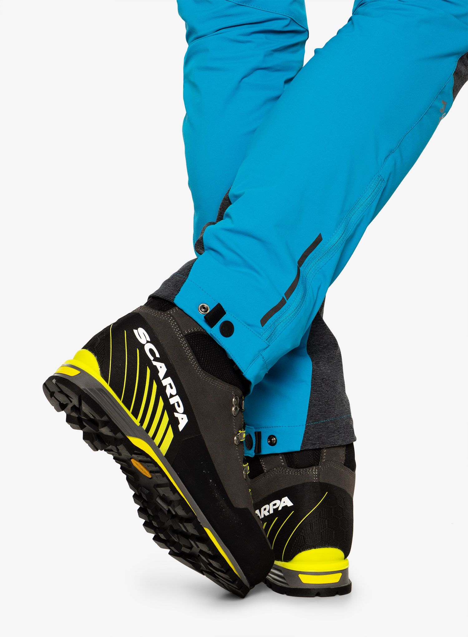 Alpinističke cipele Scarpa Manta Tech GTX - shark/lime