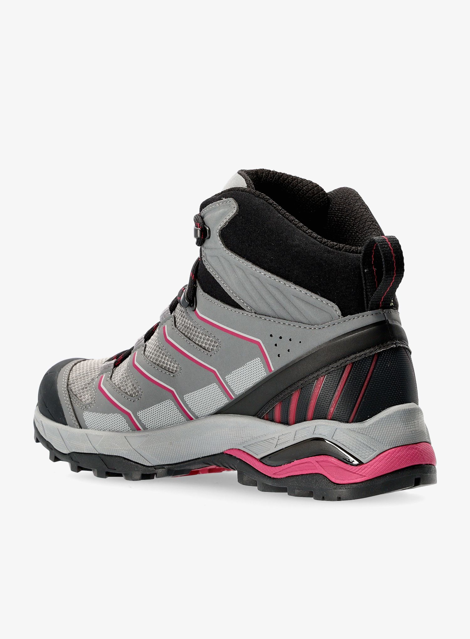 Ženske planinarske cipele Scarpa Maverick Mid GTX - gray/red plum