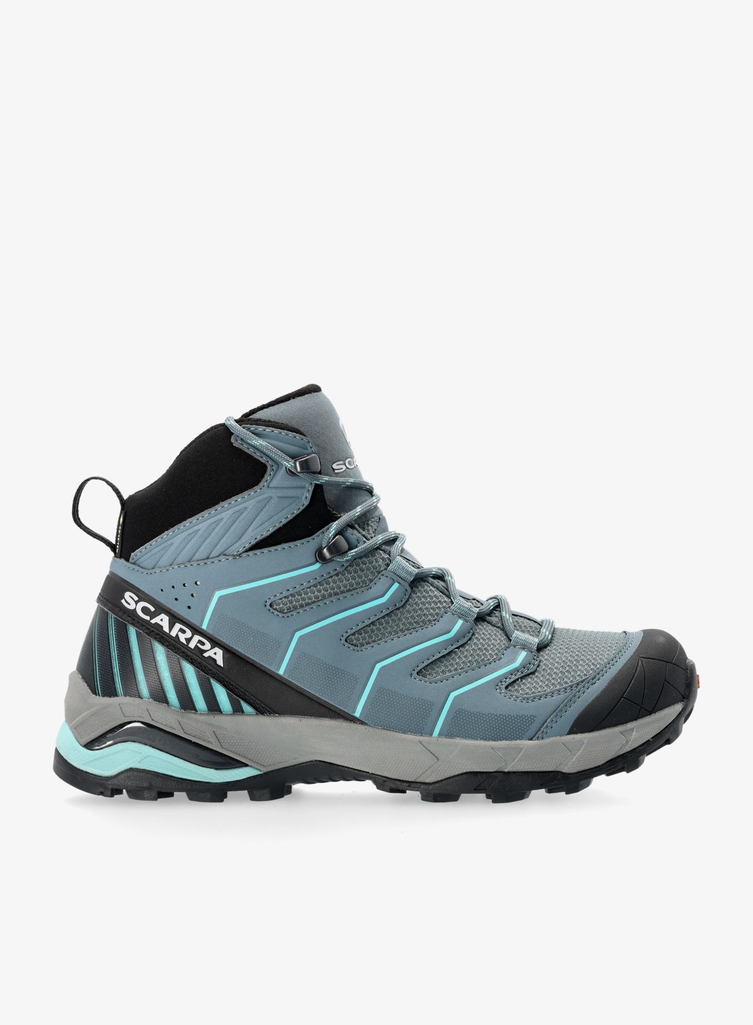 Ženske planinarske cipele Scarpa Maverick Mid GTX - storm gray/aqua