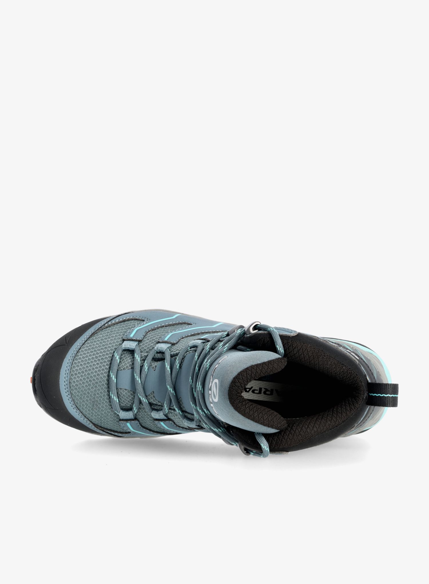 Ženske planinarske cipele Scarpa Maverick Mid GTX - storm gray/aqua