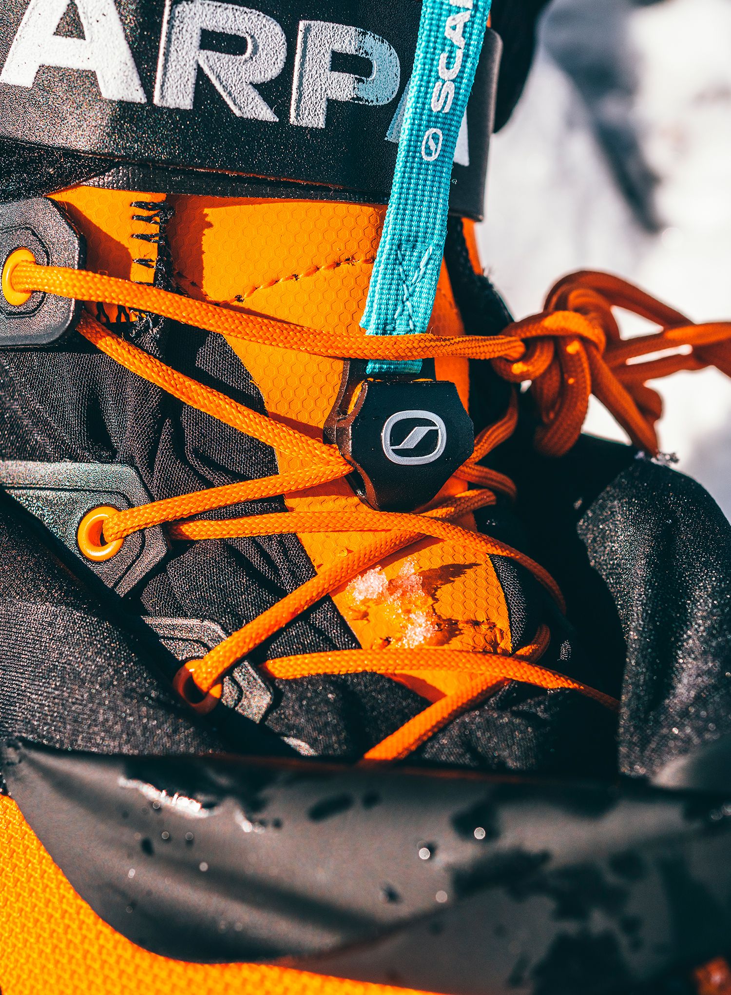 Alpinističke cipele Scarpa Phantom 6000 HD - black/bright orange