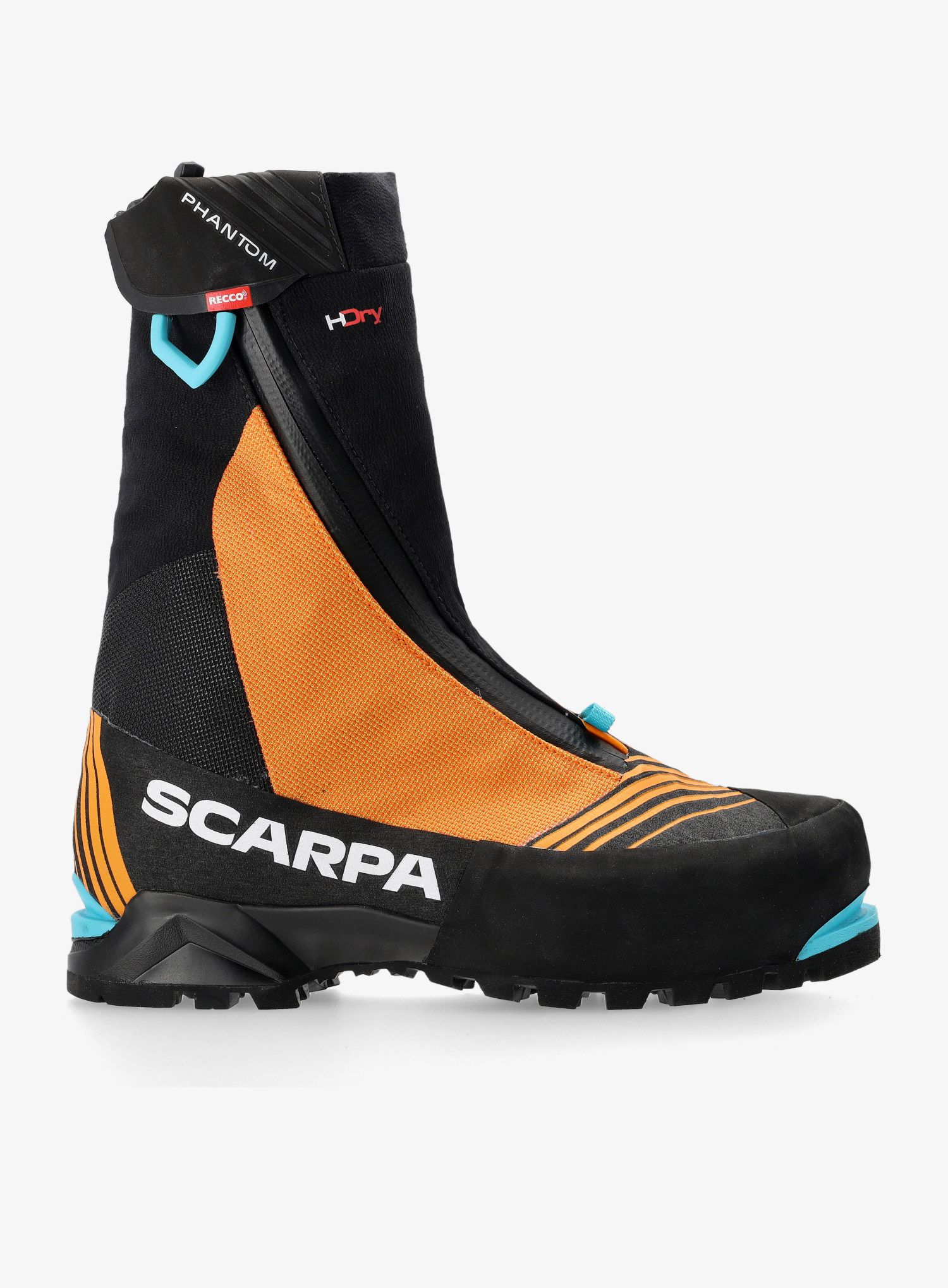 Cipele za automatske dereze Scarpa Phantom Tech HD - black/bright orange